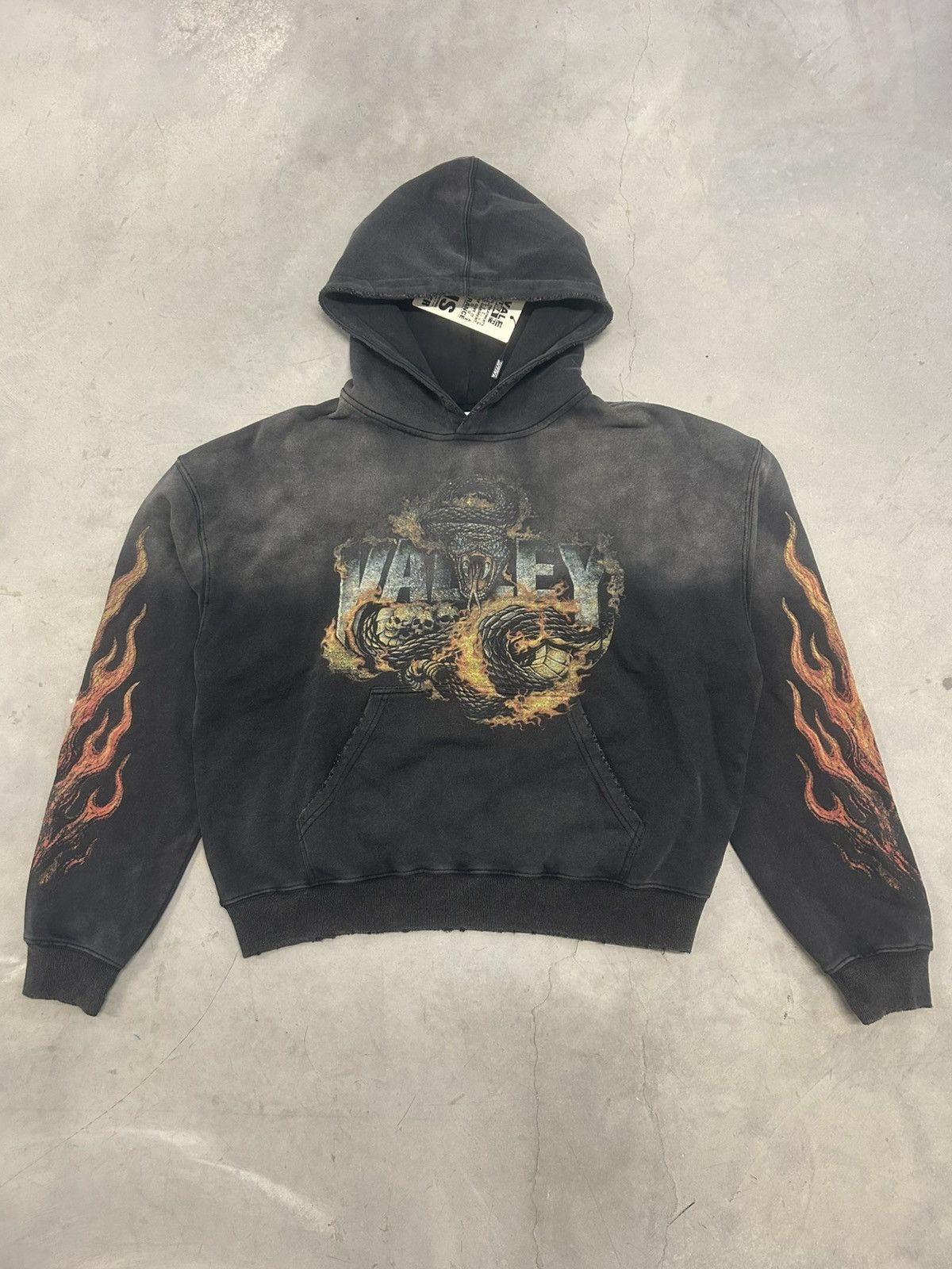 Vale Vale Forever Valley Dreams Black Orange Serpent Hoodie Size US S / EU 44-46 / 1 - 1 Thumbnail