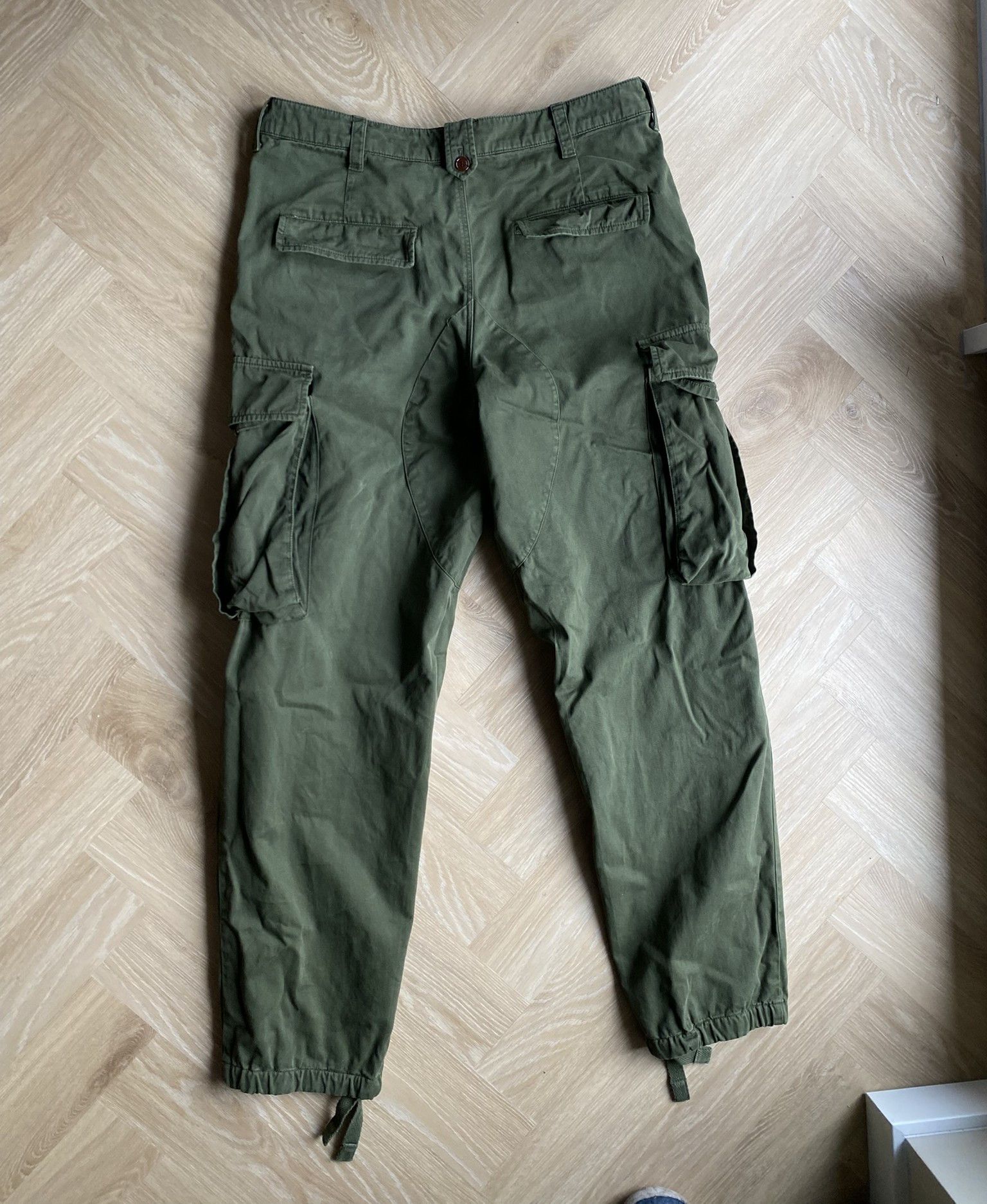 Acne Studios 50/L - Cargo Trousers - Hunter Green Size US 34 / EU 50 - 6 Thumbnail
