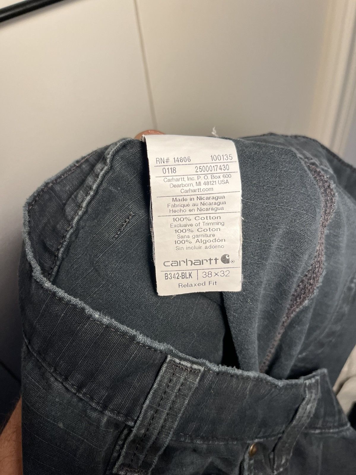 Carhartt Vintage Carhattt Double Knee Carpenter Pants Size US 38 / EU 54 - 4 Thumbnail