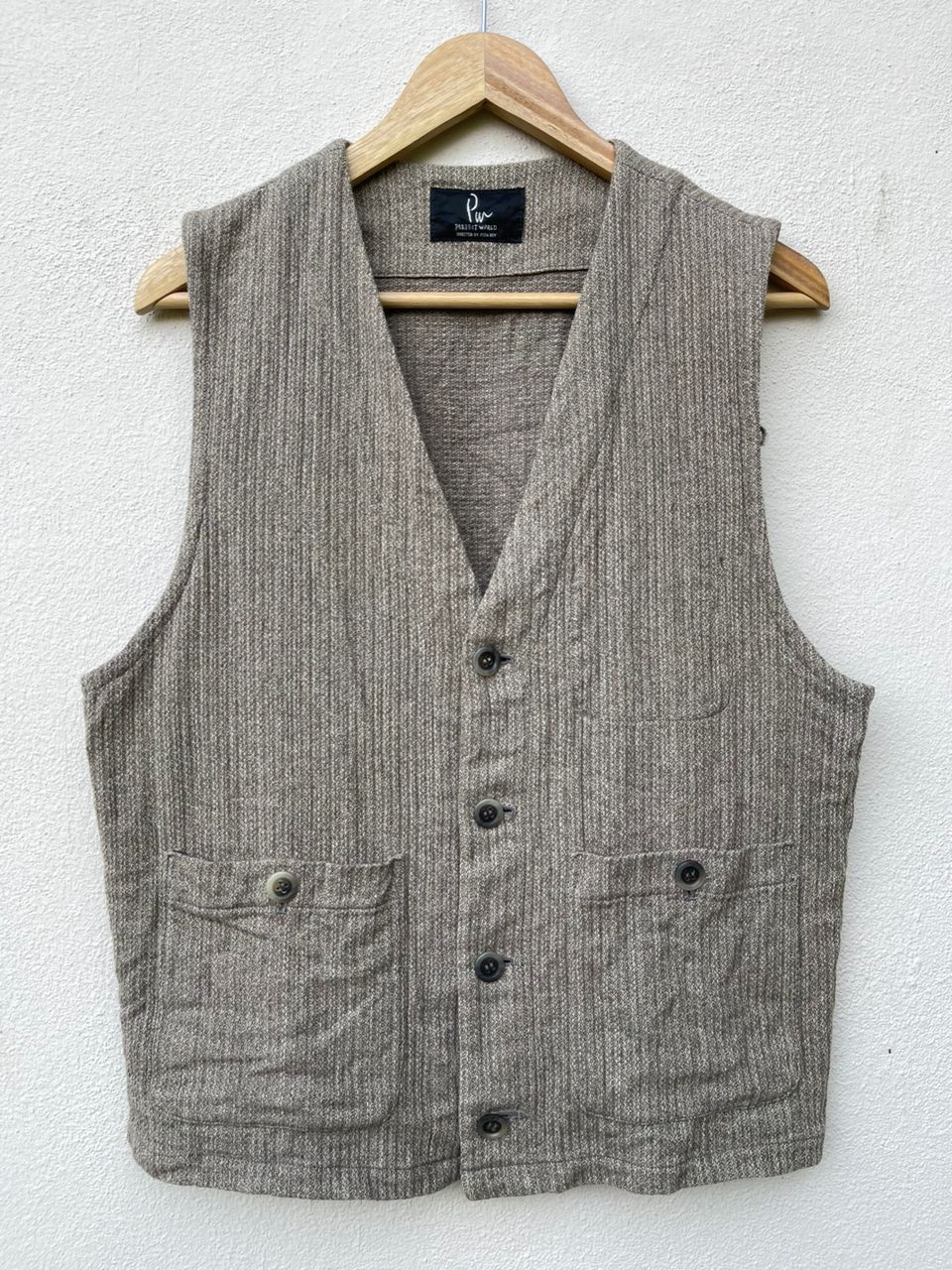 image of Outdoor Life Perfect World By Poshboy Vest in Brown, Men's (Size Medium)