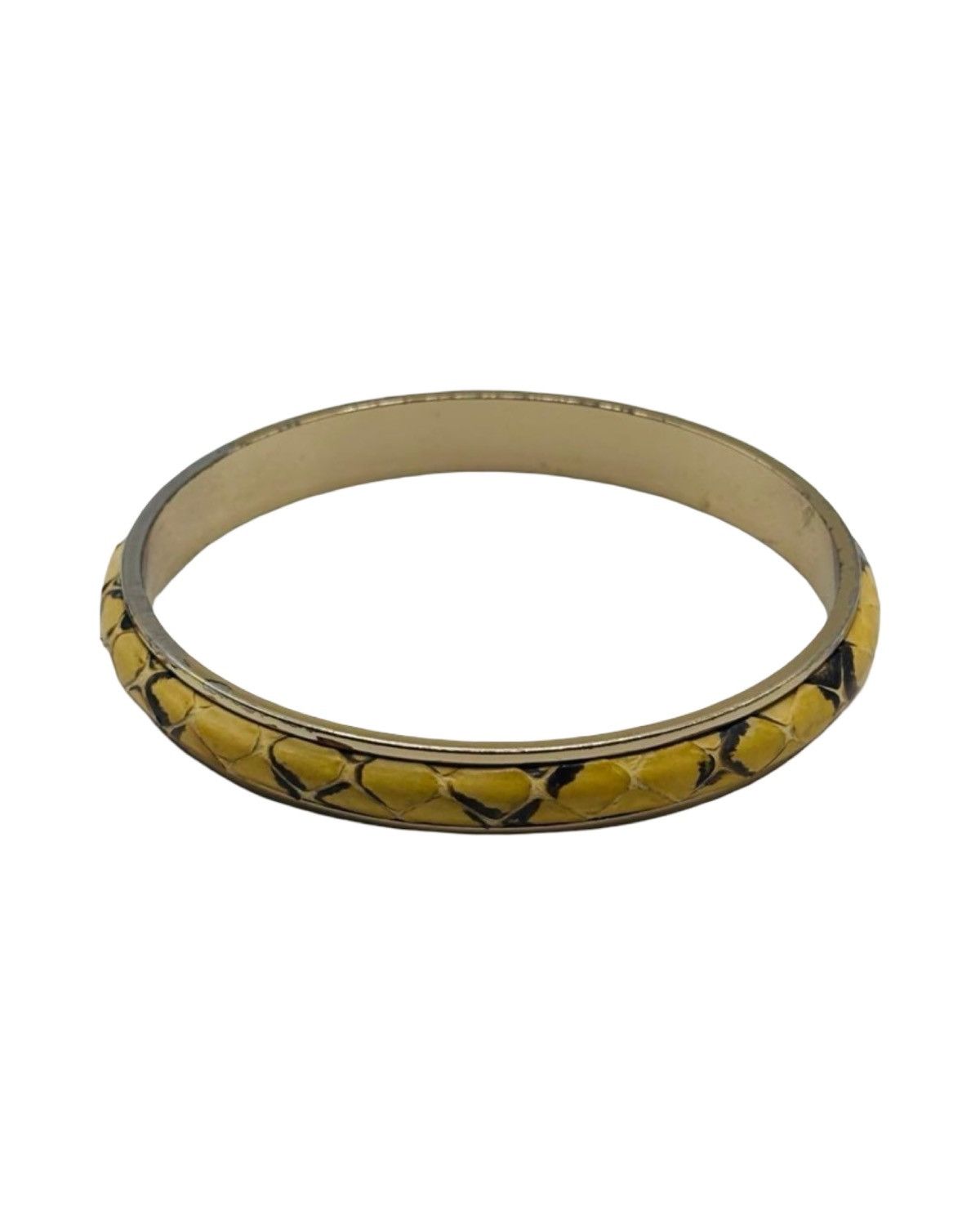 Dolce & Gabbana DOLCE & GABBANA 🇮🇹 Python Bangle Bracelet Size ONE SIZE - 2 Thumbnail
