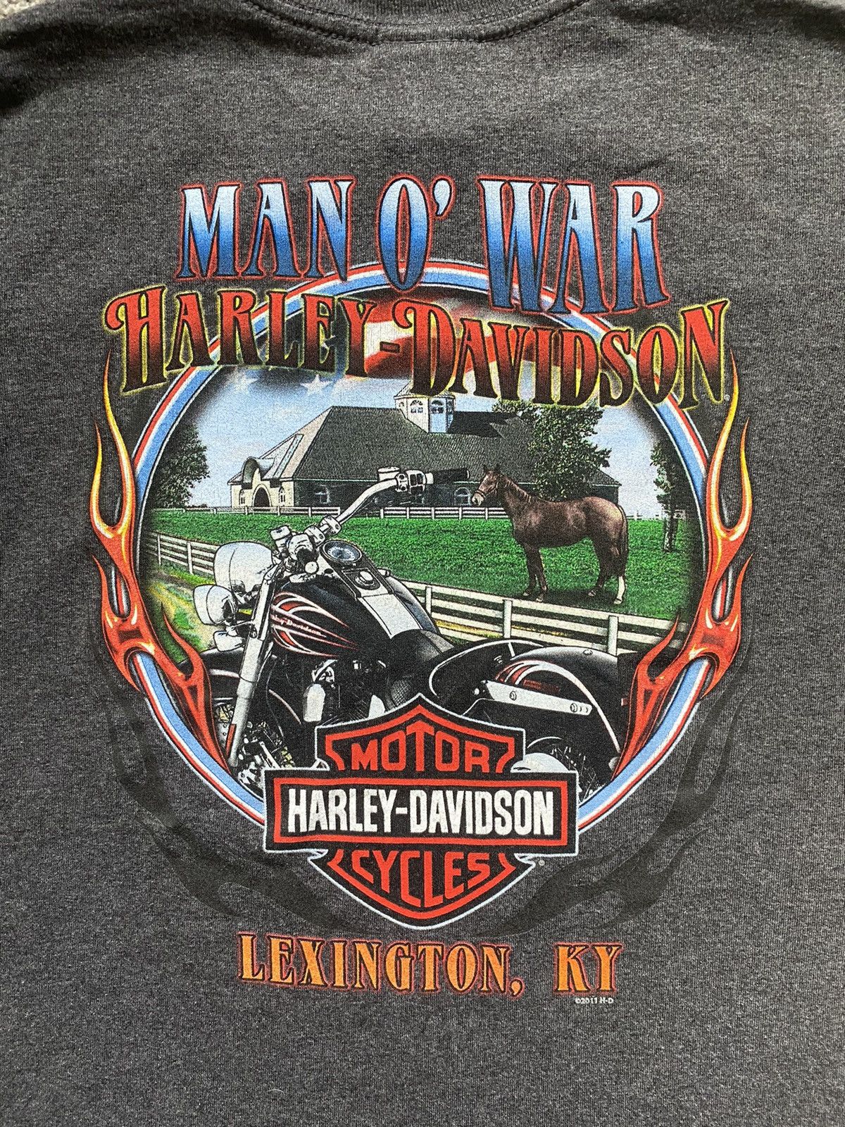 Harley Davidson × Vintage Vintage Y2K Harley Davidson Tee Shirt Size US S / EU 44-46 / 1 - 3 Thumbnail