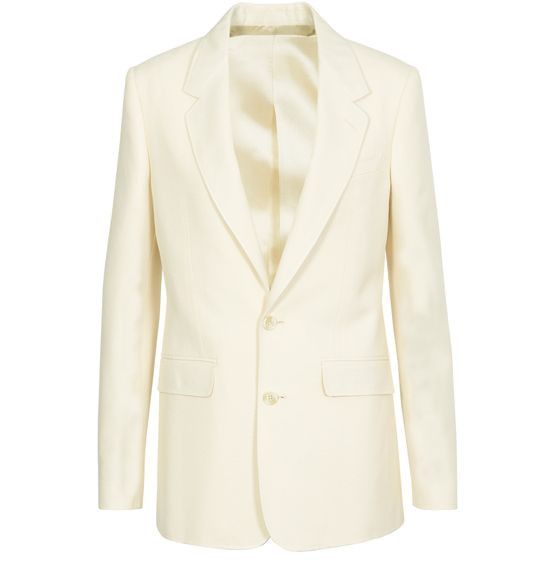Celine o1y0725 Blazer in Ivory Size M / US 6-8 / IT 42-44 - 1 Thumbnail