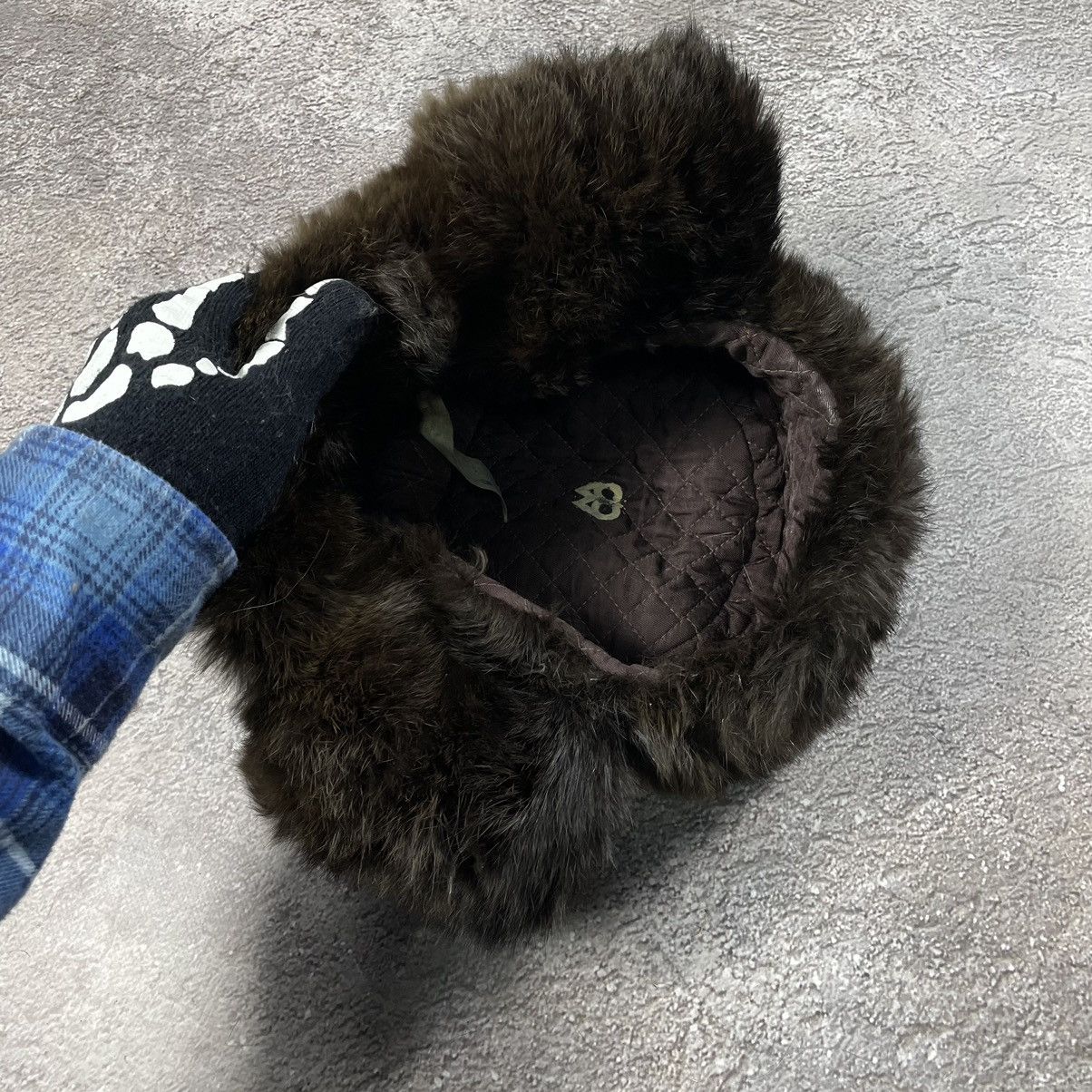 Vintage Vintage 90s Mohair Fuzzy Black Beanie Alt Goth Grunge OS Size ONE SIZE - 5 Thumbnail