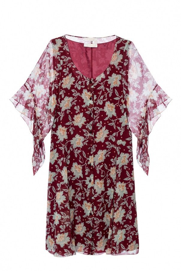 Chloe o1y0825 Mini Dress in Multicolor Size XS / US 0-2 / IT 36-38 - 1 Thumbnail