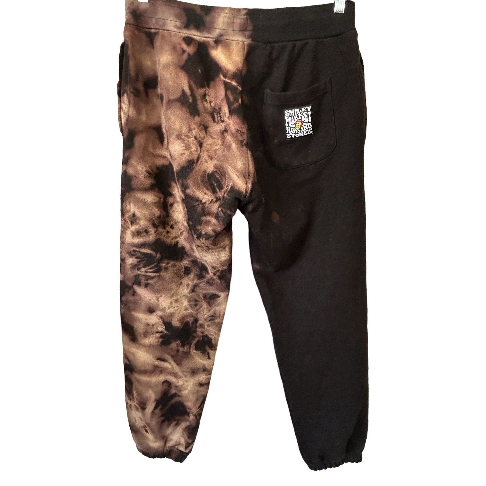 Market Smiley X MARKET Rolling Stone Joggers Brown Black Tie Dye XL Size US 36 / EU 52 - 4 Thumbnail