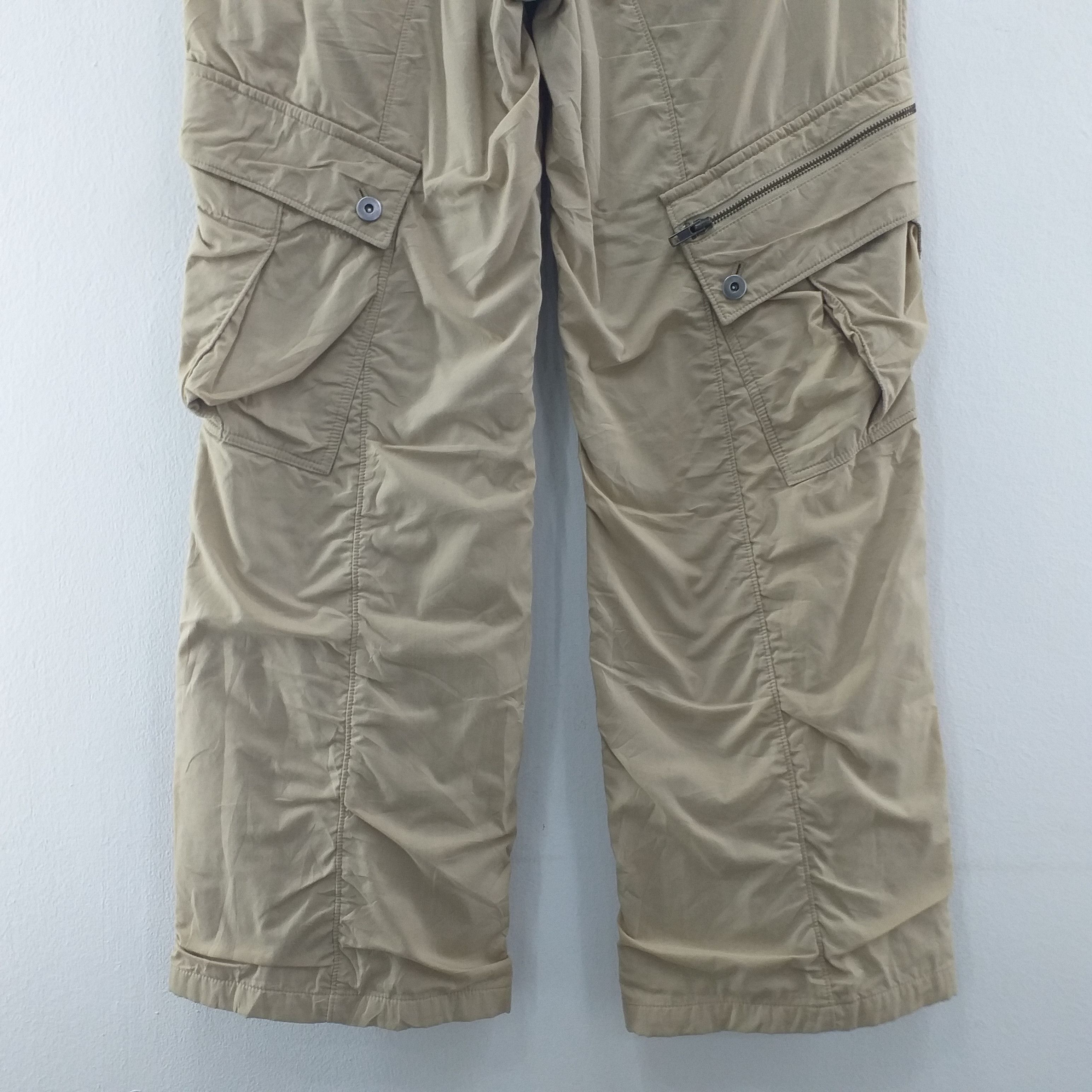 Japanese Brand Custom Wool Japanese Brand Cargo Pockets Pants 35 x 30 CP015 Size US 35 - 7 Thumbnail