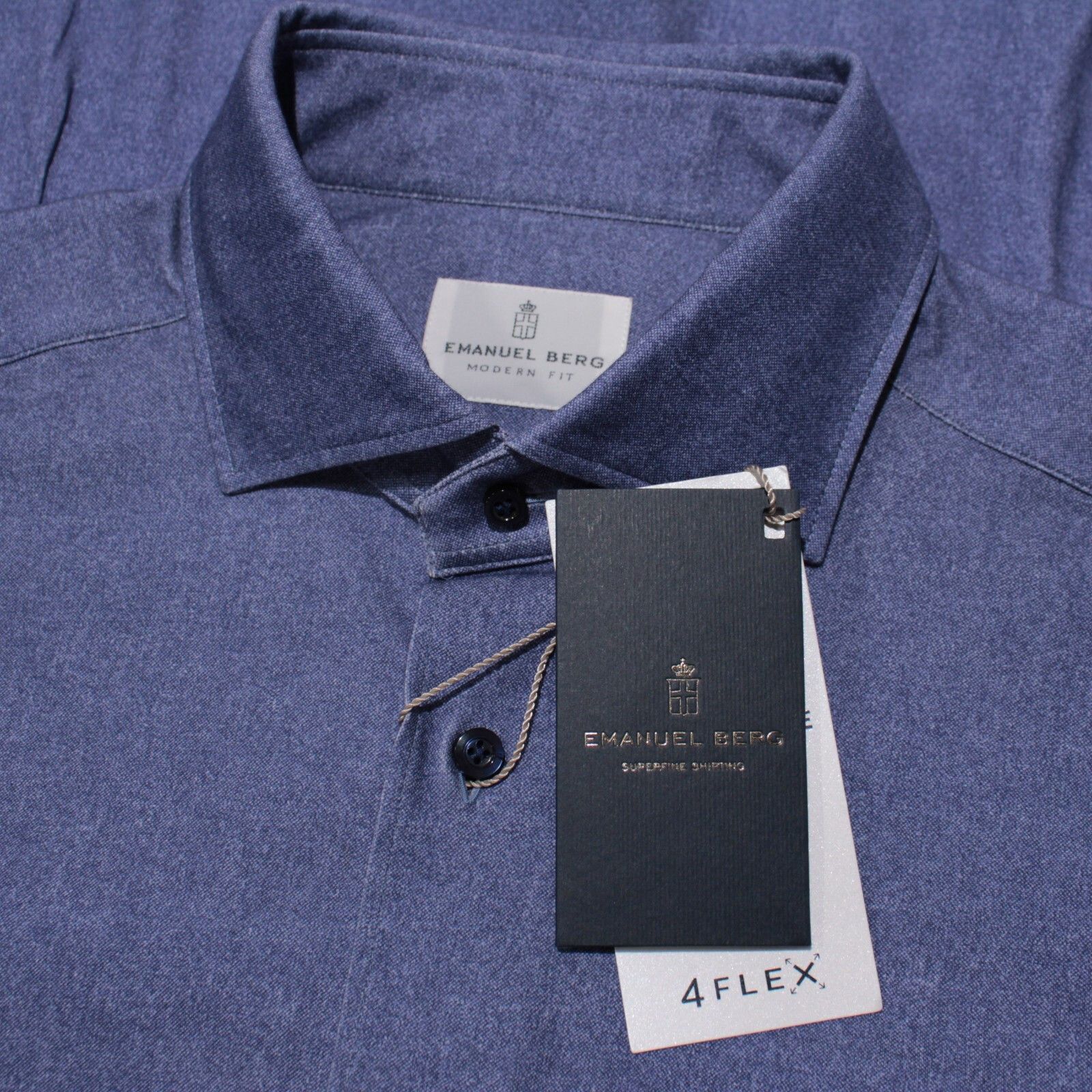 Other Emanuel Berg New with tags Shirt Size M US In Blue Size US M / EU 48-50 / 2 - 1 Thumbnail