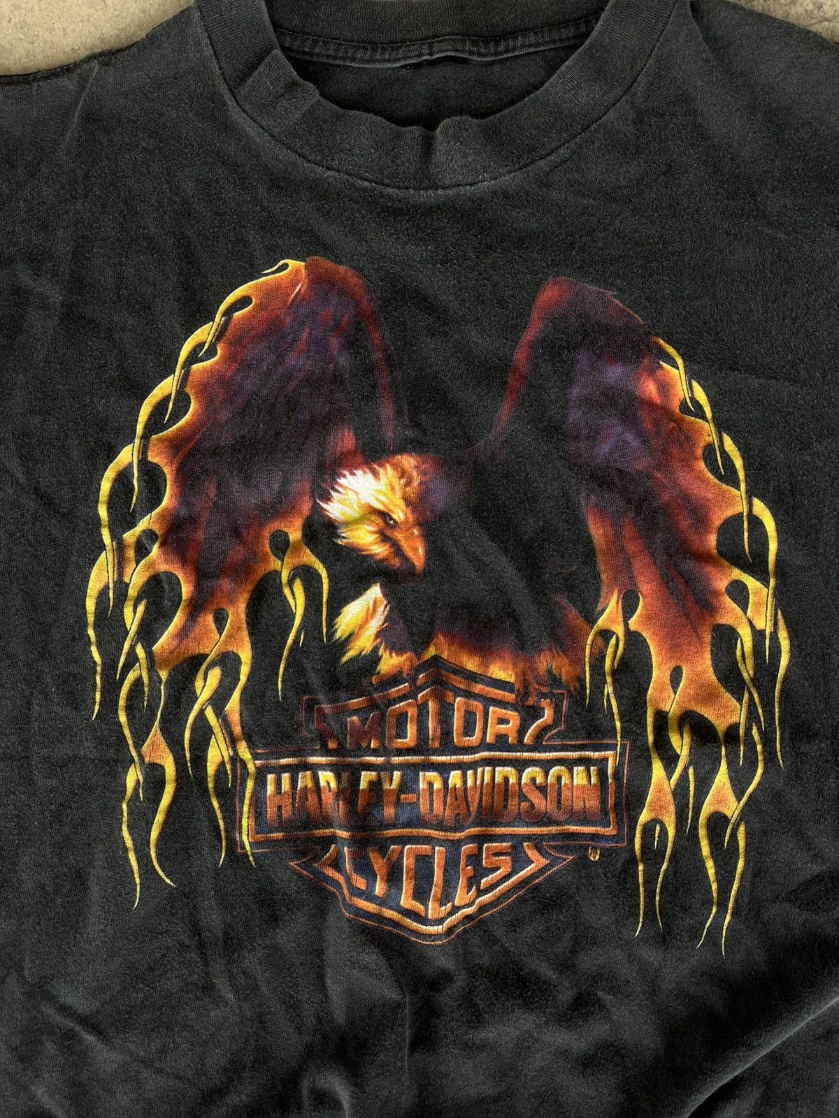 Harley Davidson Vintage 2000 harley davidson tee Size US XL / EU 56 / 4 - 3 Thumbnail