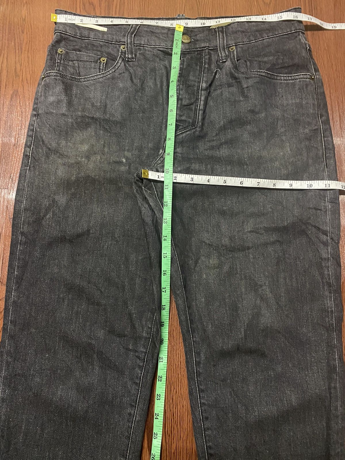 Japanese Brand Vintage Japanese Brand Faded Wash Loose Jeans Size US 33 - 6 Thumbnail