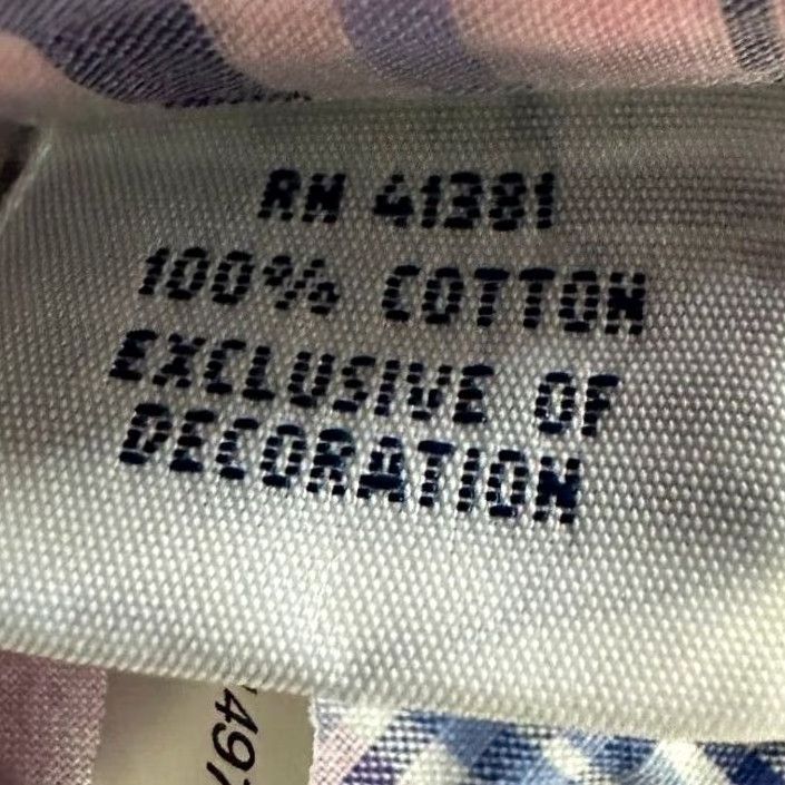 Ralph Lauren Ralph Lauren Button-Down Shirt Adult XL Pink Blue Seersucker Plaid Casual Mens Size US XL / EU 56 / 4 - 4 Thumbnail