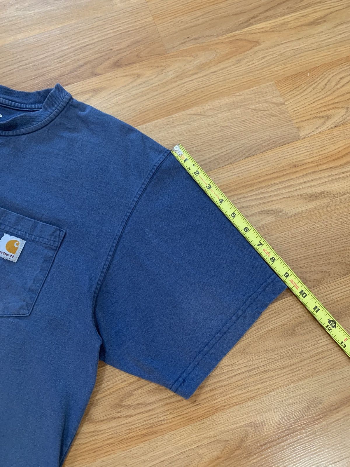 Carhartt Vintage Carhartt Henley Pocket S/S Heavyweight Tshirt K84DBL Size US L / EU 52-54 / 3 - 10 Thumbnail