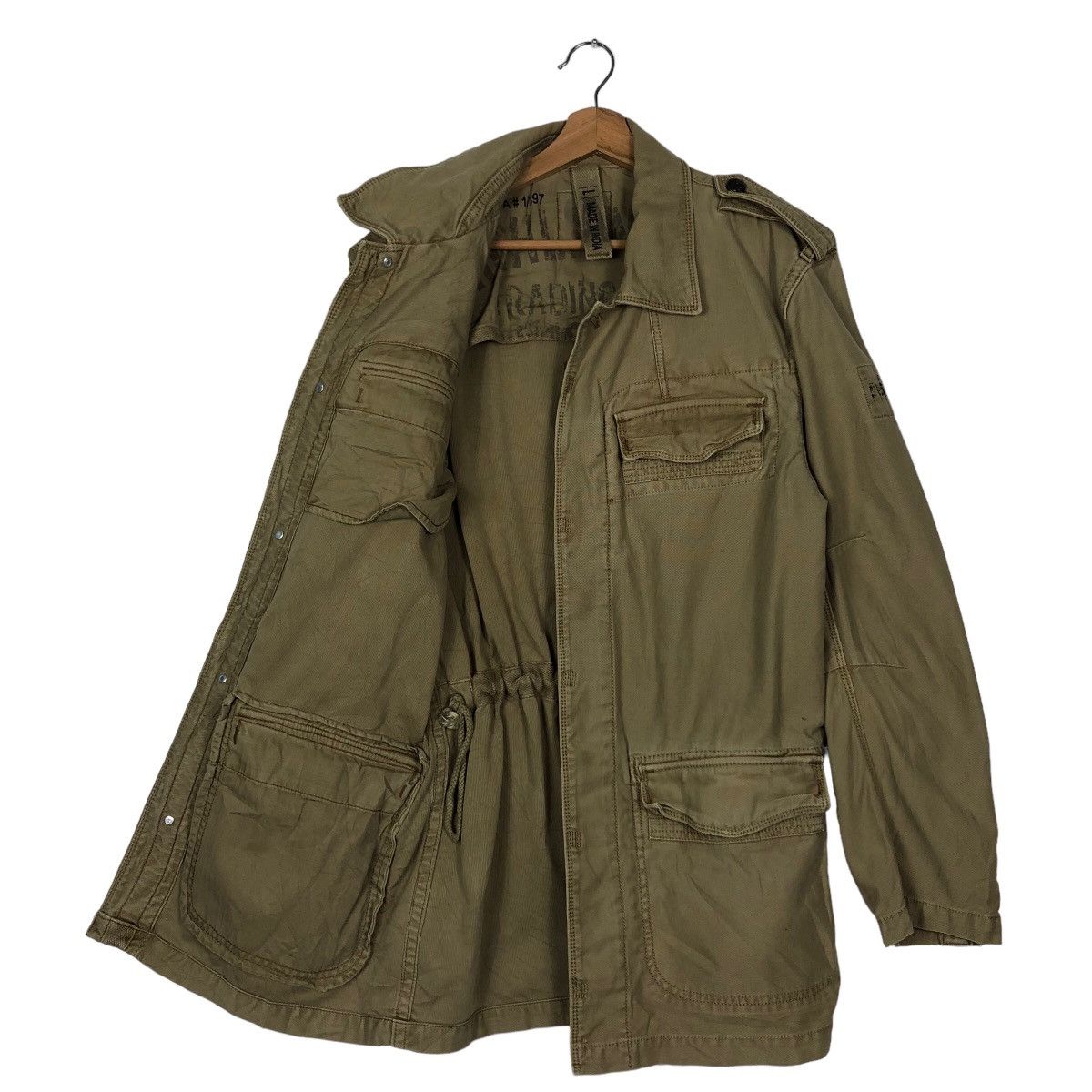 Hysteric Glamour 🔥Cargo Multi Pocket Jacket Biker Japan Size US L / EU 52-54 / 3 - 8 Thumbnail