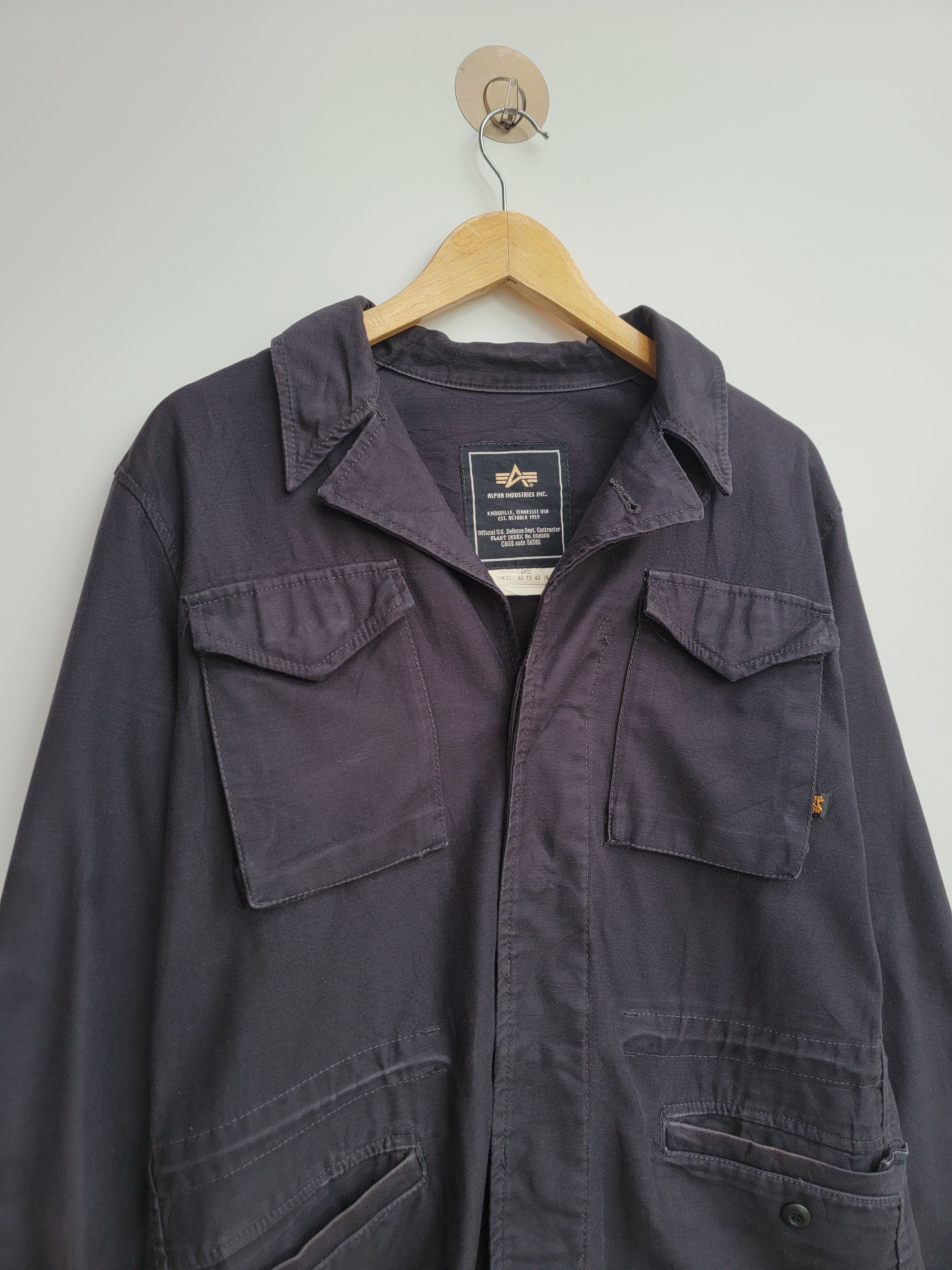 Alpha Industries × Vintage Vintage Alpha Industries Jacket Size US L / EU 52-54 / 3 - 4 Thumbnail