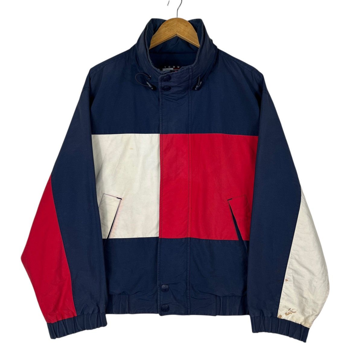 Tommy Hilfiger 🔥 80s Vintage Tommy Hilfiger Reversible Jacket Size US S / EU 44-46 / 1 - 3 Thumbnail