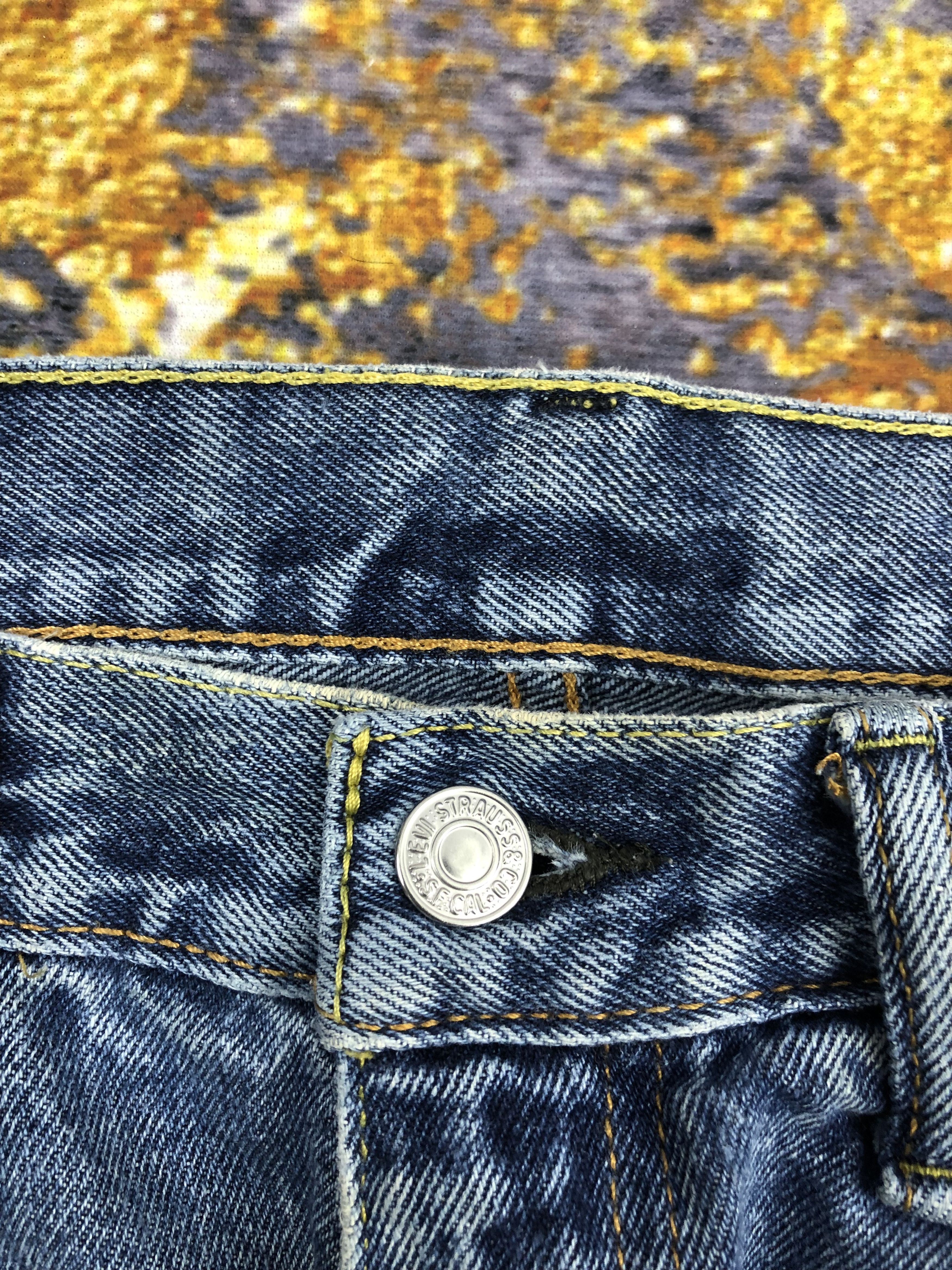 Levi's Vintage Levis 505 Faded Blue Jeans DPP0184 Size US 36 / EU 52 - 9 Thumbnail