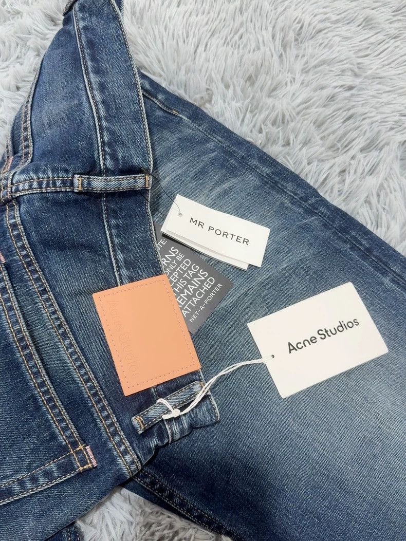 Acne Studios acne studiosCropped corrugated jeans 2503-Nextarrow Size US 32 / EU 48 - 4 Thumbnail