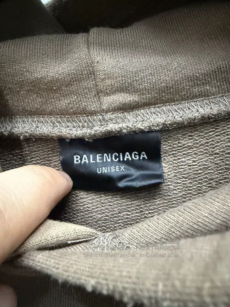 Balenciaga Balenciaga Flame tear-away print hooded sweatshirt Size US S / EU 44-46 / 1 - 3 Thumbnail