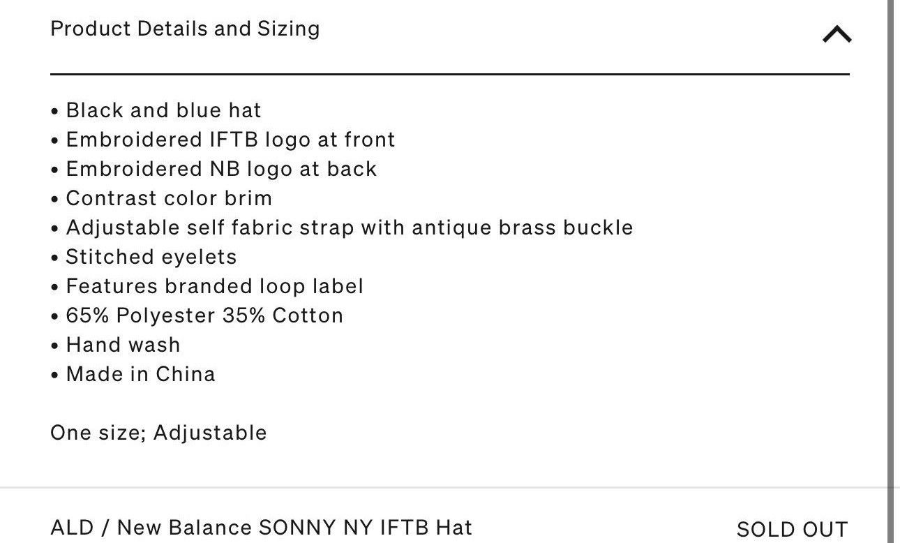Aime Leon Dore × New Balance NEW ALD x New Balance Hat Size ONE SIZE - 9 Thumbnail