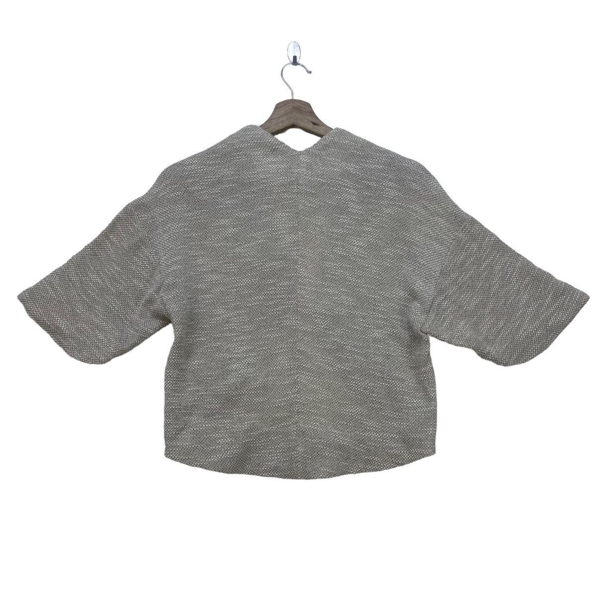 Issey Miyake × Tsumori Chisato Tsumori Chisato Dress Buttonless Mesh Cropped Jacket Size XS / US 0-2 / IT 36-38 - 4 Thumbnail