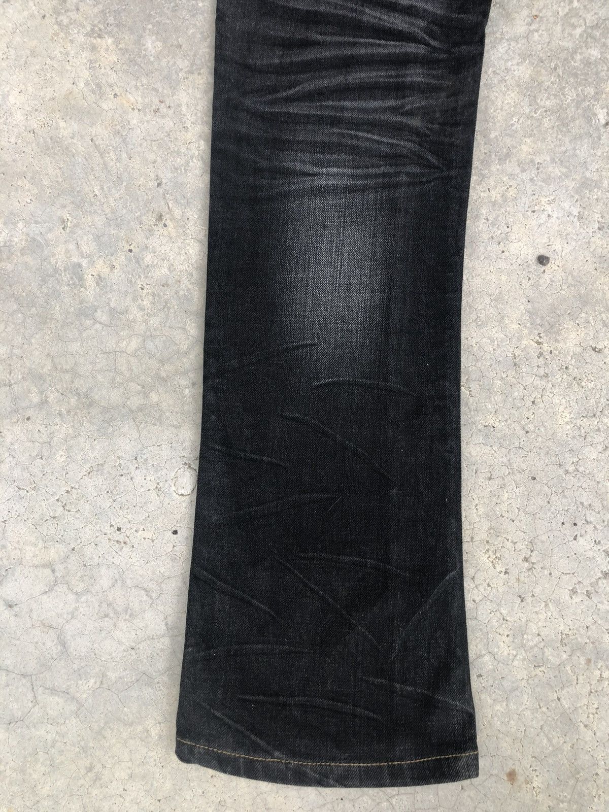 Who Decides War Nicole Club Flared Jeans Distressed Jeans Size US 31 - 11 Thumbnail
