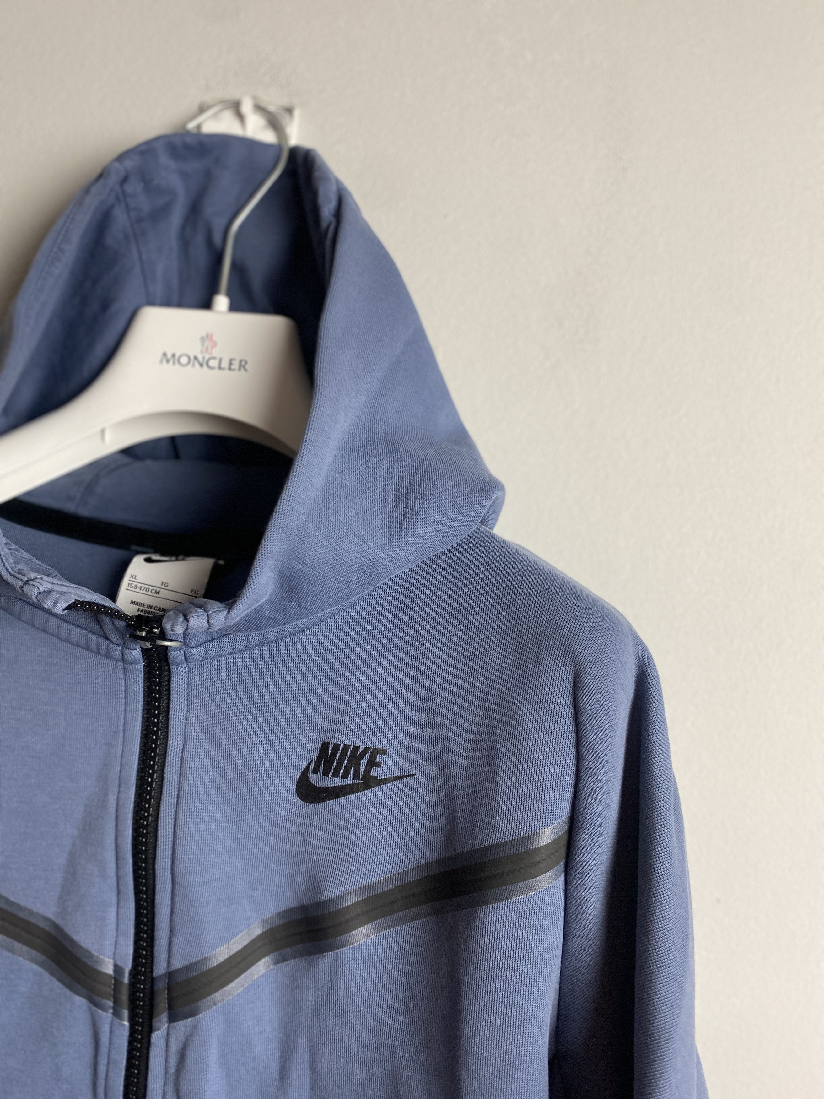 Nike Nike tech fleece zip-up hoodie drill drip trap Size US XS / EU 42 / 0 - 2 Thumbnail