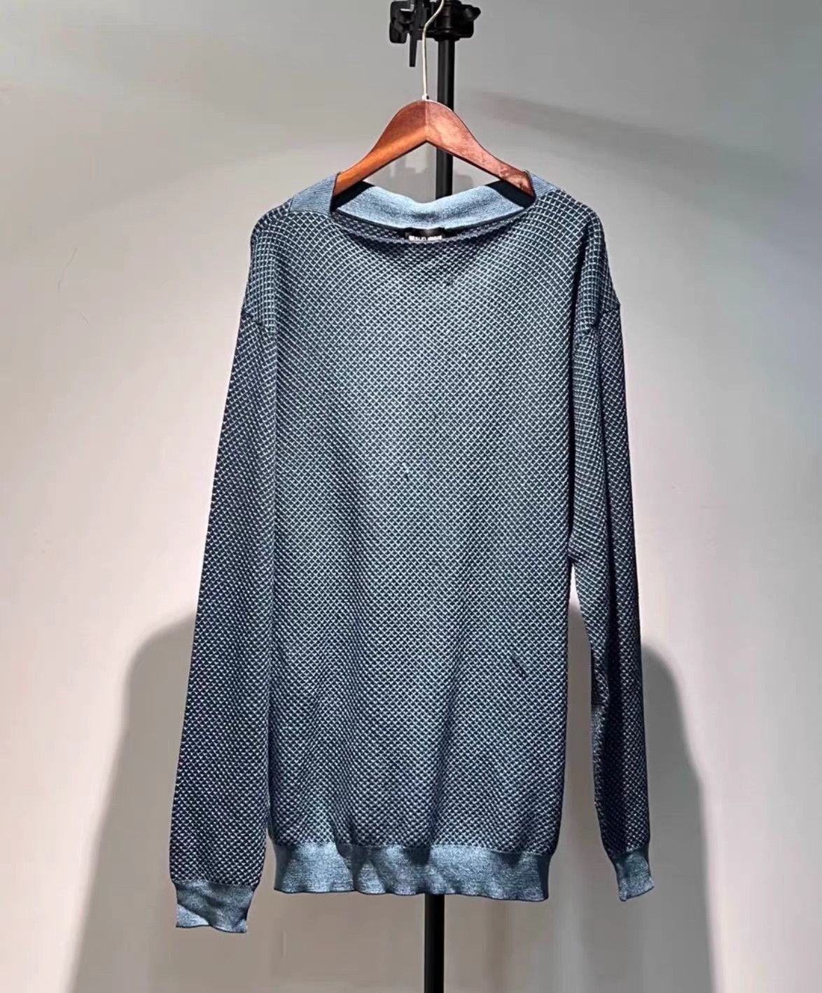 Giorgio Armani GIORGIO ARMANI Men's Knit Sweater K18 Size US S / EU 44-46 / 1 - 1 Thumbnail