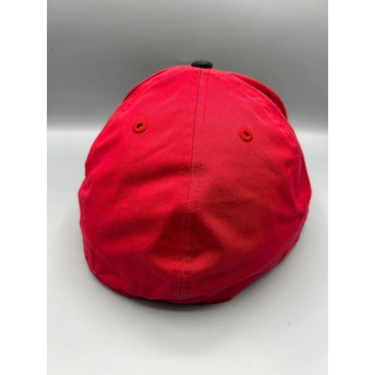 New Era DC Shoes Hat Men 7 3/8 Black Red Fitted Cap Cotton Size ONE SIZE - 5 Thumbnail