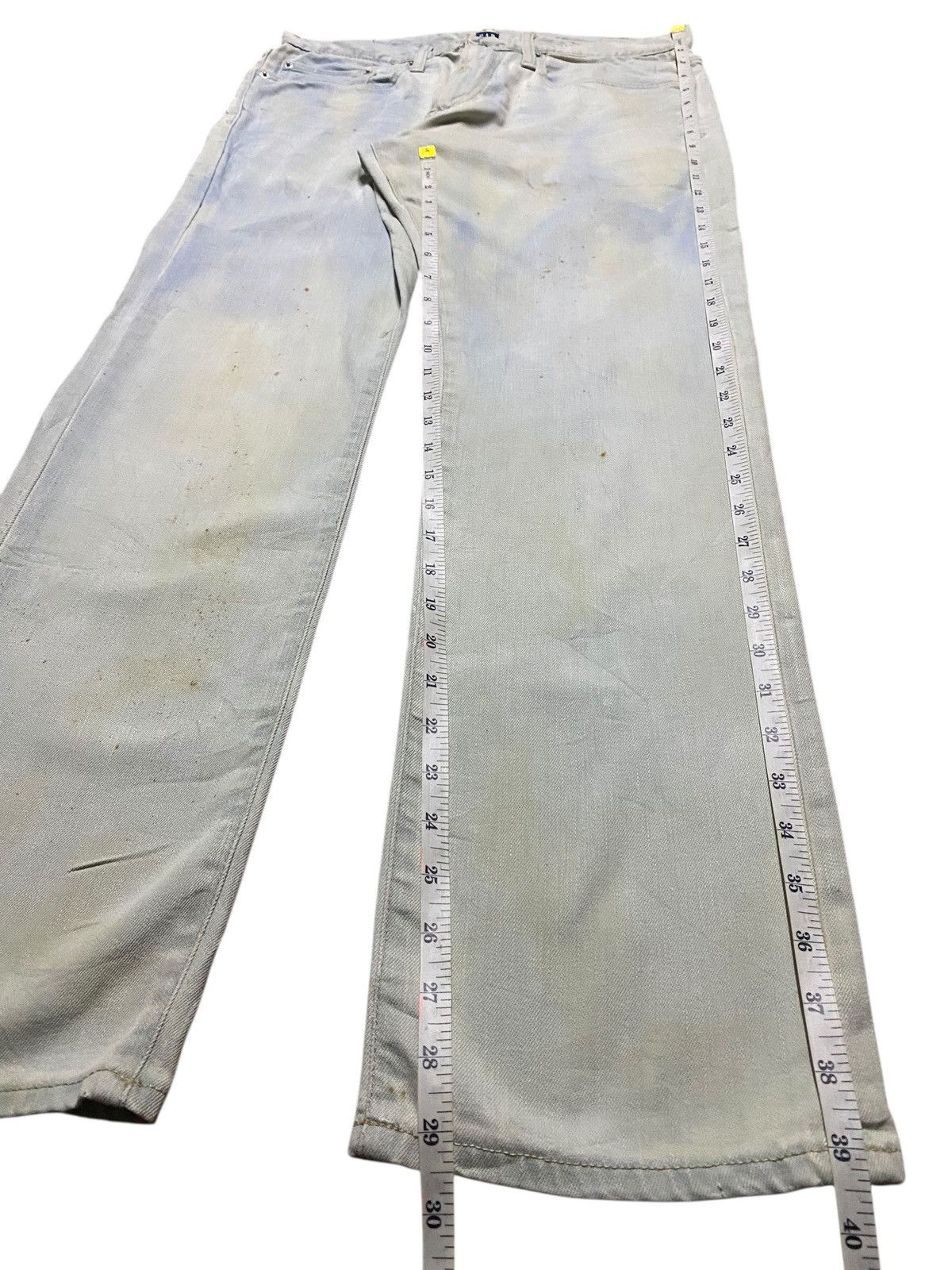 Gap Vintage Gap Denim 1969 Rusty Distressed Slim Soft Jeans Size US 32 / EU 48 - 12 Thumbnail