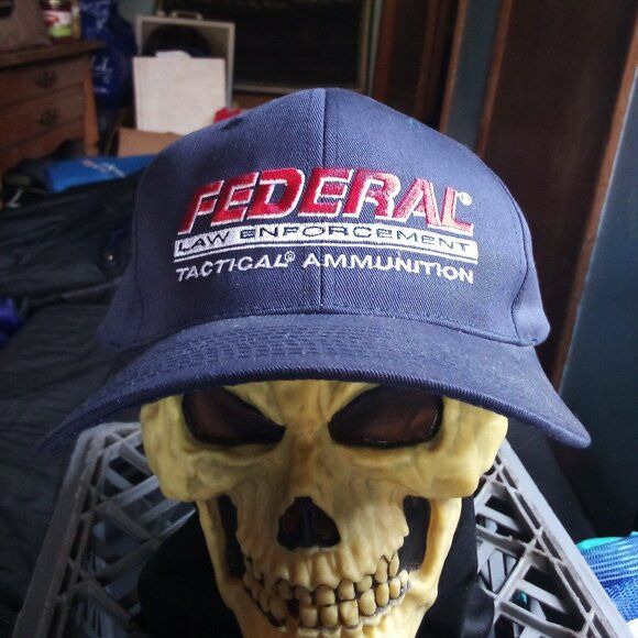 Other DS Vintage Federal Law Enforcement Tactical Ammo Snap Hat Size ONE SIZE - 1 Thumbnail