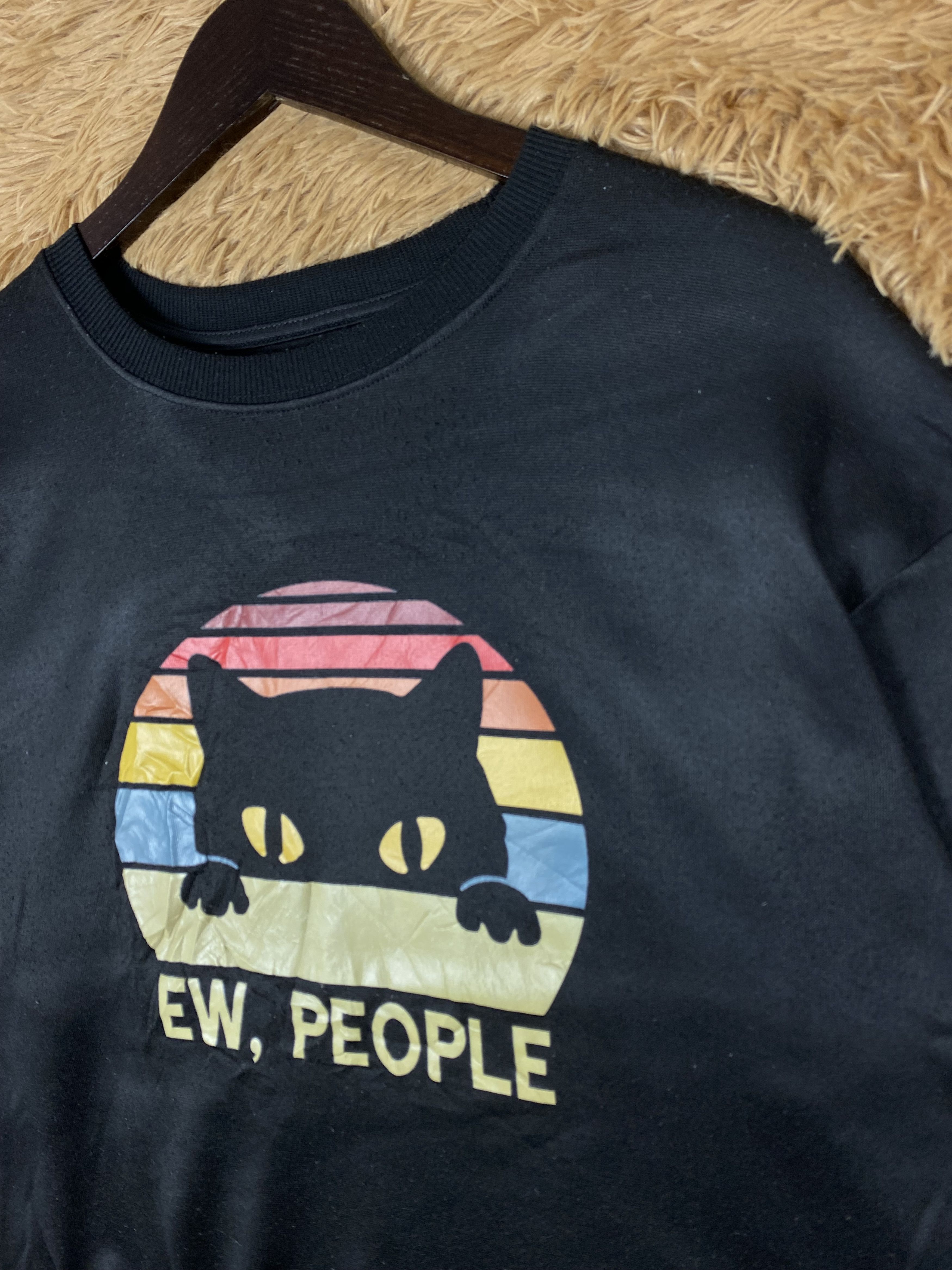 Shein Vintage Shein Ew People Sweatshirts PS0202 Size US L / EU 52-54 / 3 - 3 Thumbnail