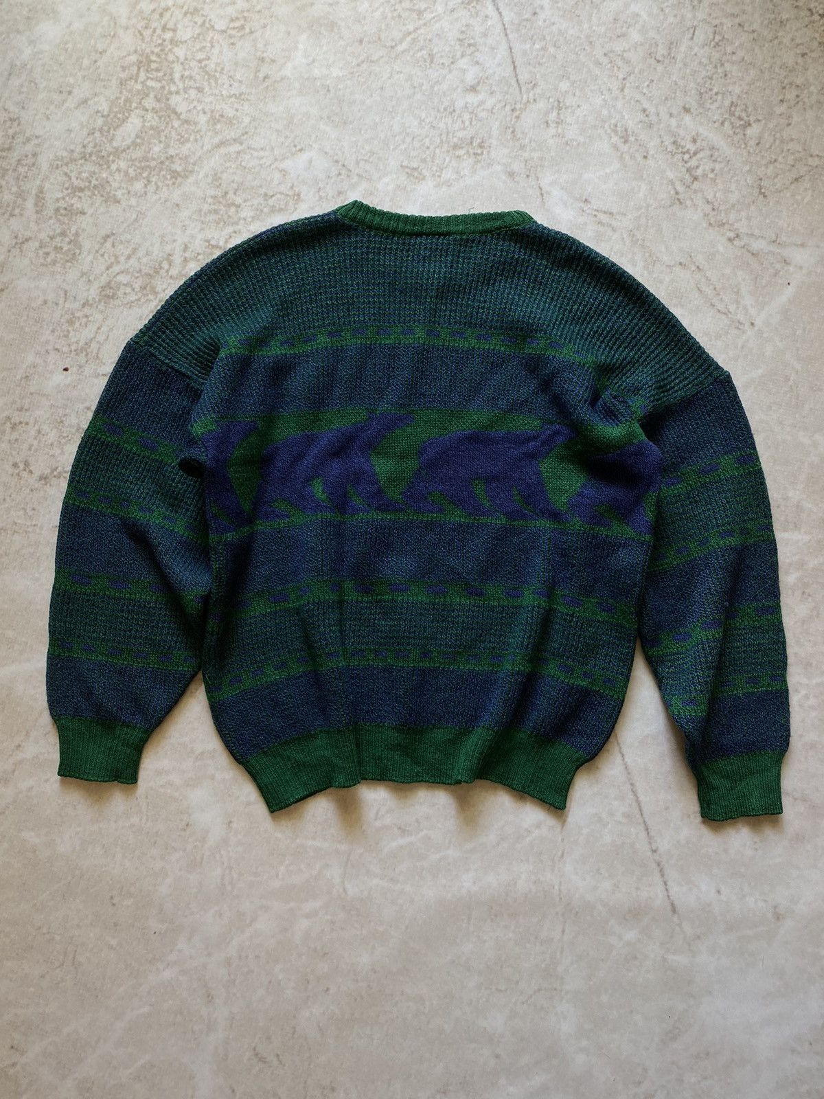 Lacoste × Vintage Vintage Lacoste Chemise Knit Sweater Size US L / EU 52-54 / 3 - 4 Thumbnail