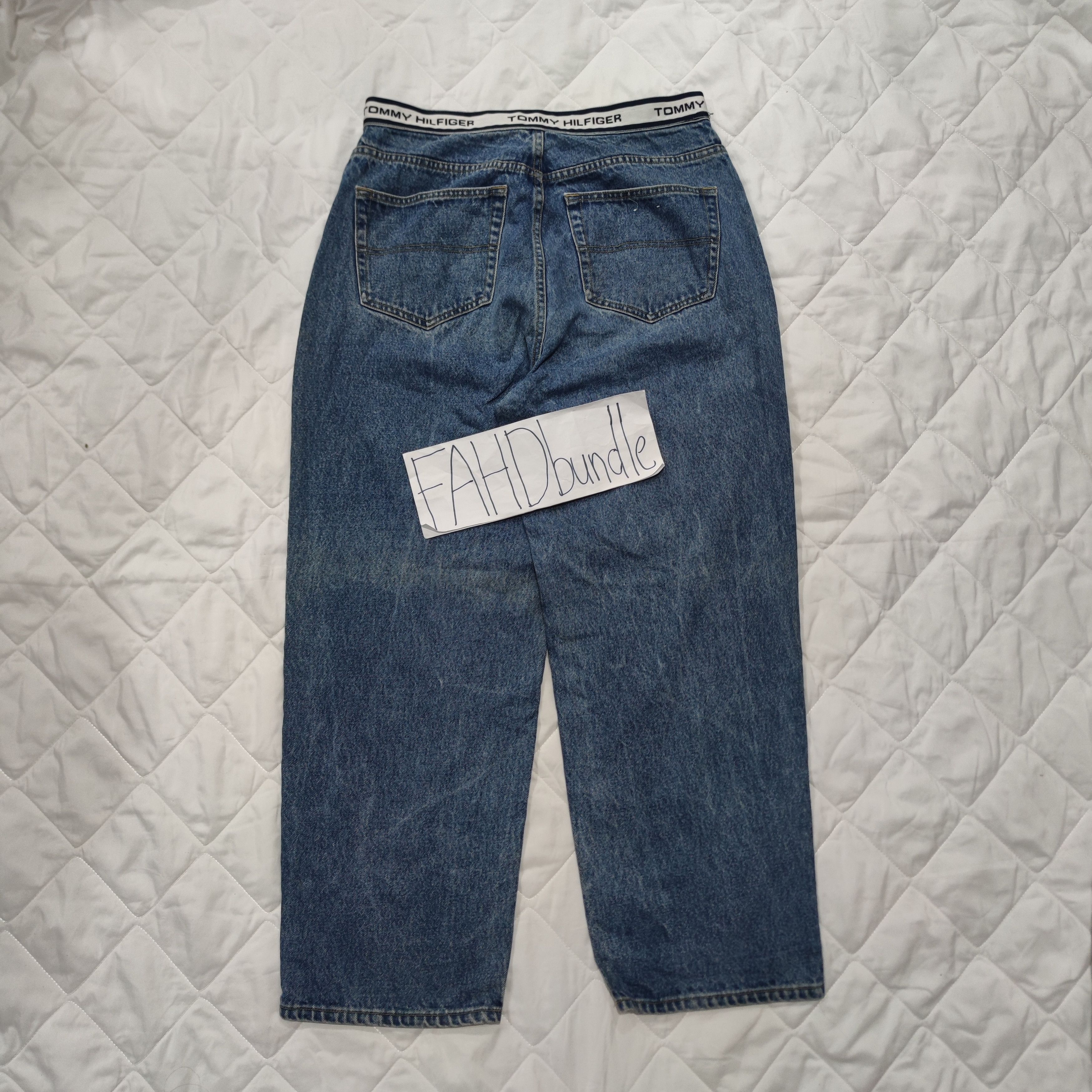 Tommy Hilfiger × Vintage VINTAGE 90S TOMMY HILFIGER BAGGY JEAN Size US 33 - 2 Thumbnail