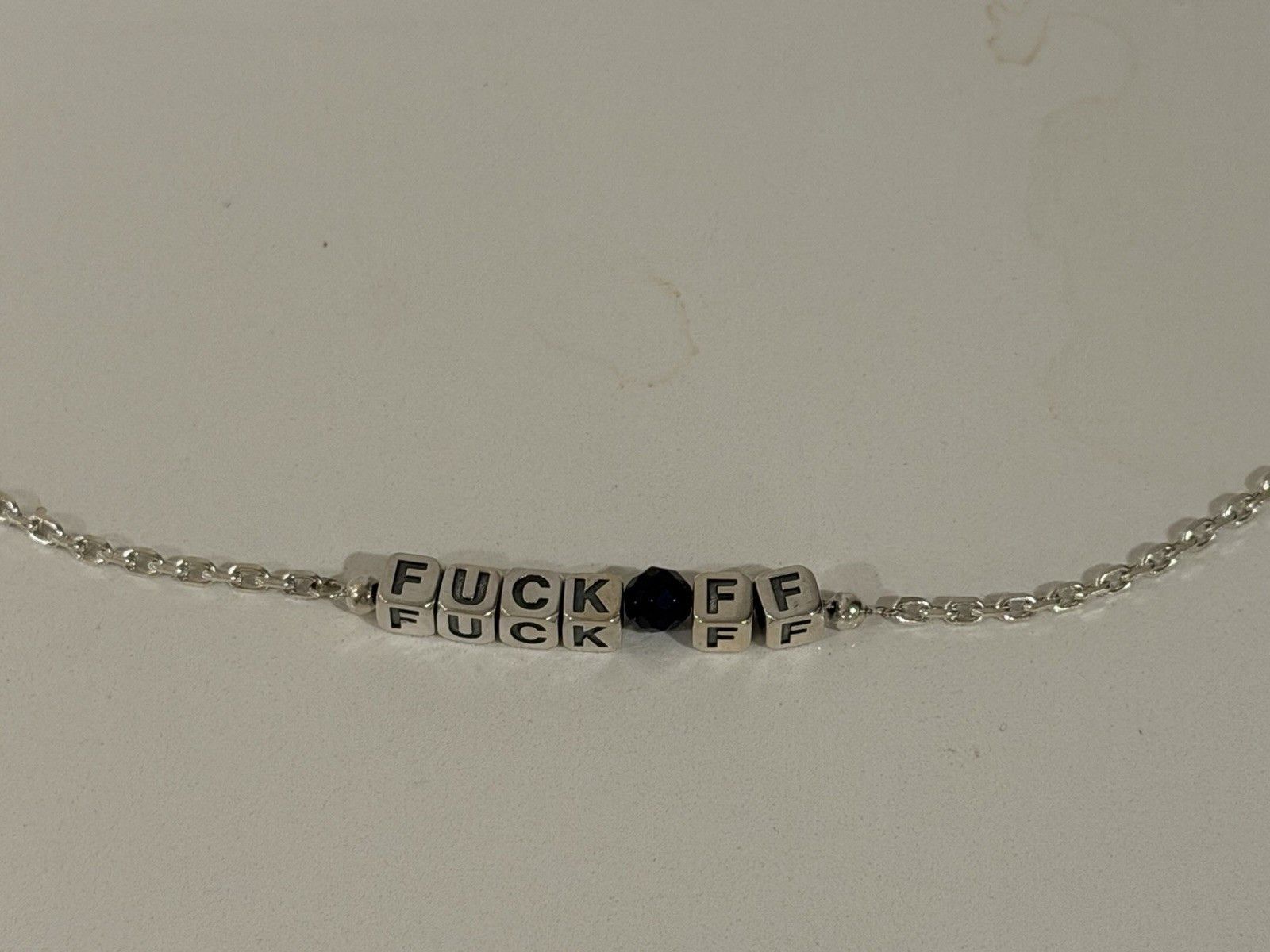 Stolen Girlfriends Club No Apologies "F*CK OFF" Necklace Size ONE SIZE - 1 Thumbnail