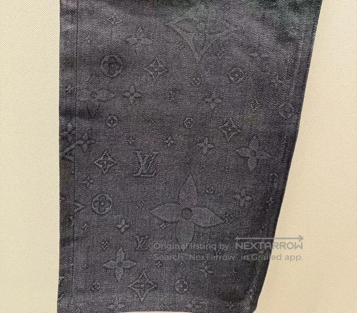 Louis Vuitton Louis Vuitton Dark Gray Subtle Logo Jeans. Size US 32 / EU 48 - 8 Thumbnail