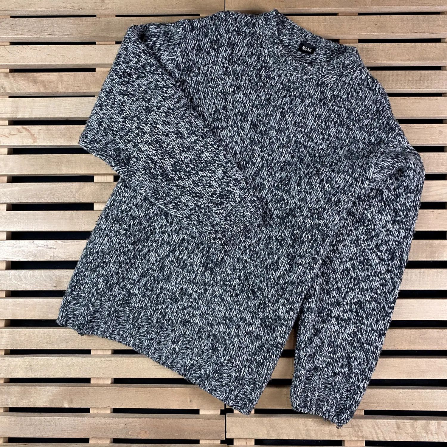 Hugo Boss Mens Sweater Hugo Boss Wool Size XL Size US XL / EU 56 / 4 - 1 Thumbnail
