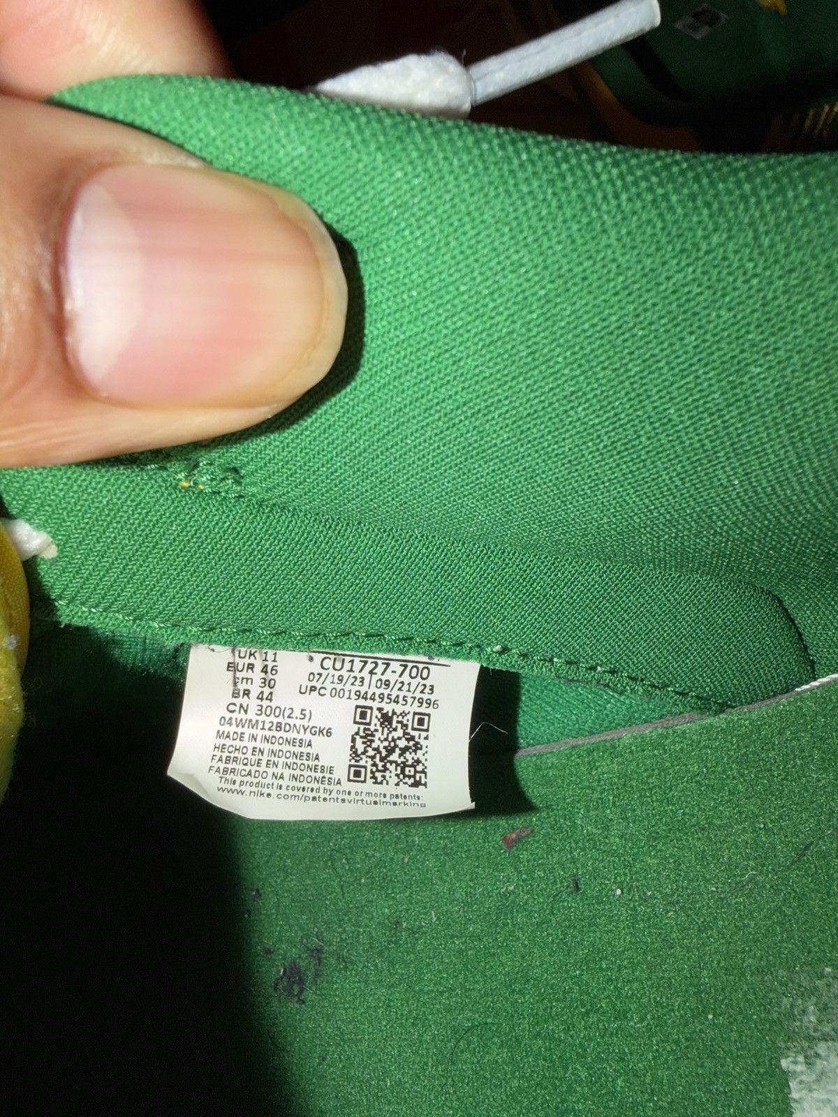 Nike Nike Dunk Brazil Size US 12 / EU 45 - 9 Thumbnail