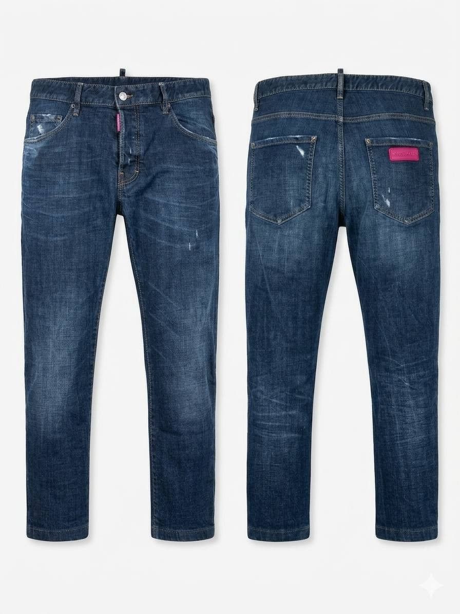 Dsquared2 Dsquared2 Pink Logo "Skater Jean" – Made in Italy Size US 38 / EU 54 - 1 Thumbnail