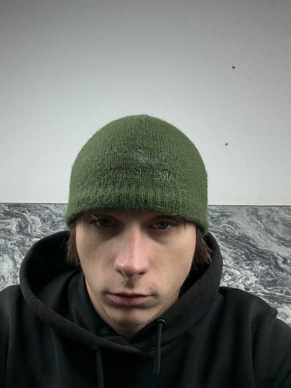 Arc'teryx Vintage Arcteryx Wool Beanie Hat Big Embroidered Logo Size ONE SIZE - 2 Thumbnail