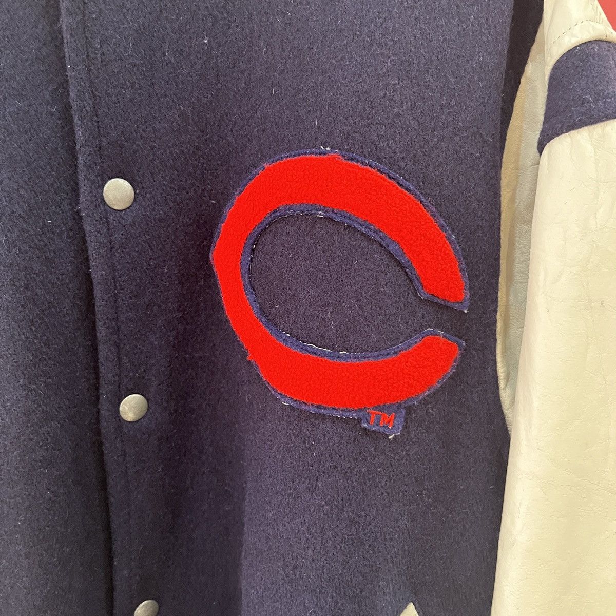 MLB × Starter × Vintage Vintage Cleveland Indians Identity INC 90’s Bomber Jacket Size US XL / EU 56 / 4 - 7 Thumbnail