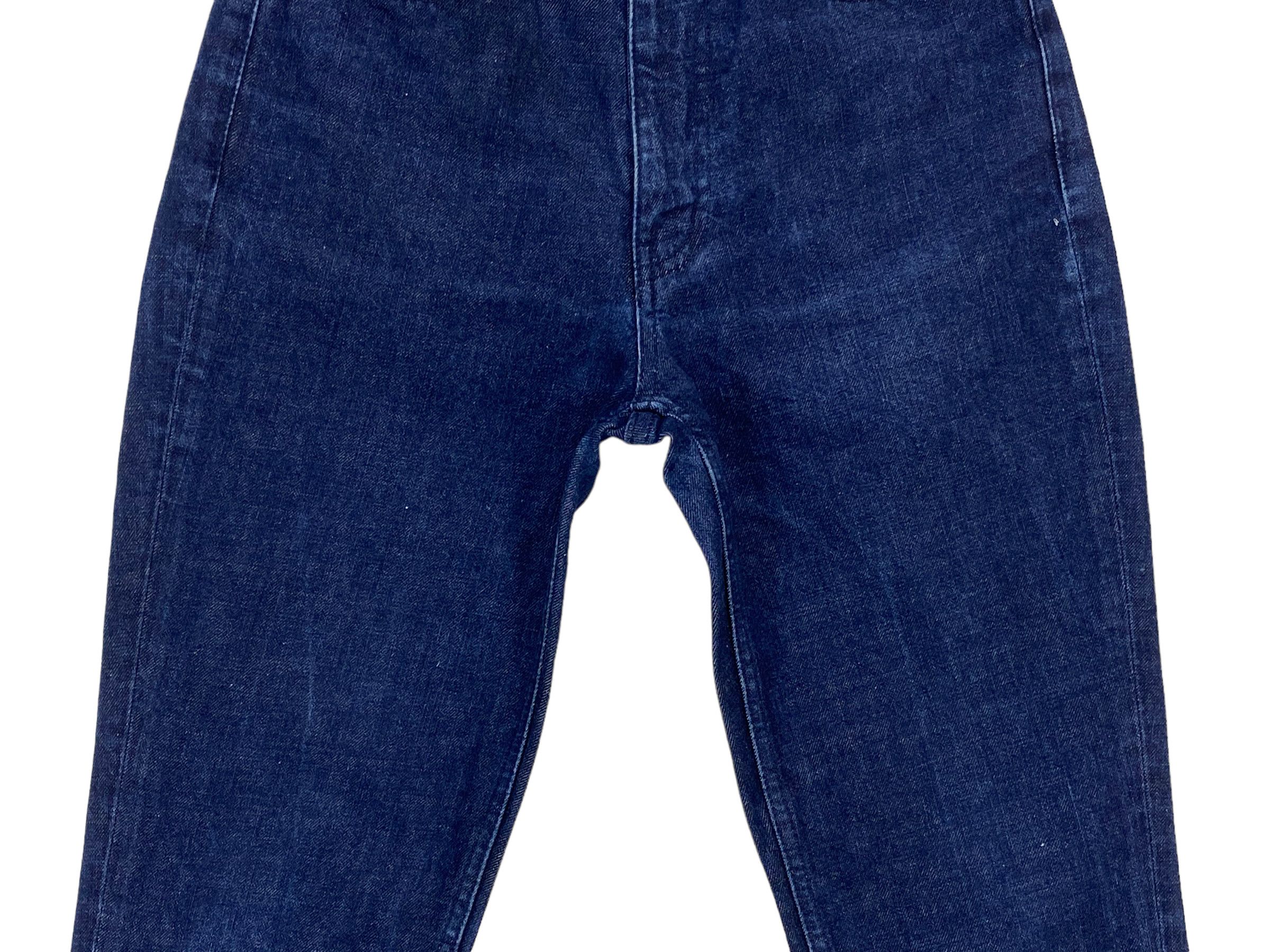 MOUSSY Vintage Moussy Cropped Skinny Jeans - Workwear Denim Pants Size 25" / US 0 / IT 36 - 4 Thumbnail