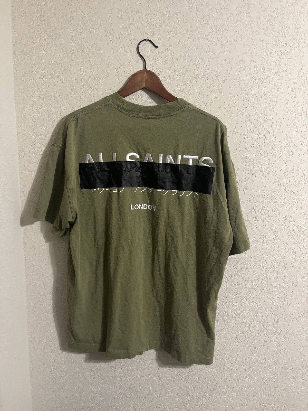 Allsaints All Saints Green tee Size US M / EU 48-50 / 2 - 2 Thumbnail