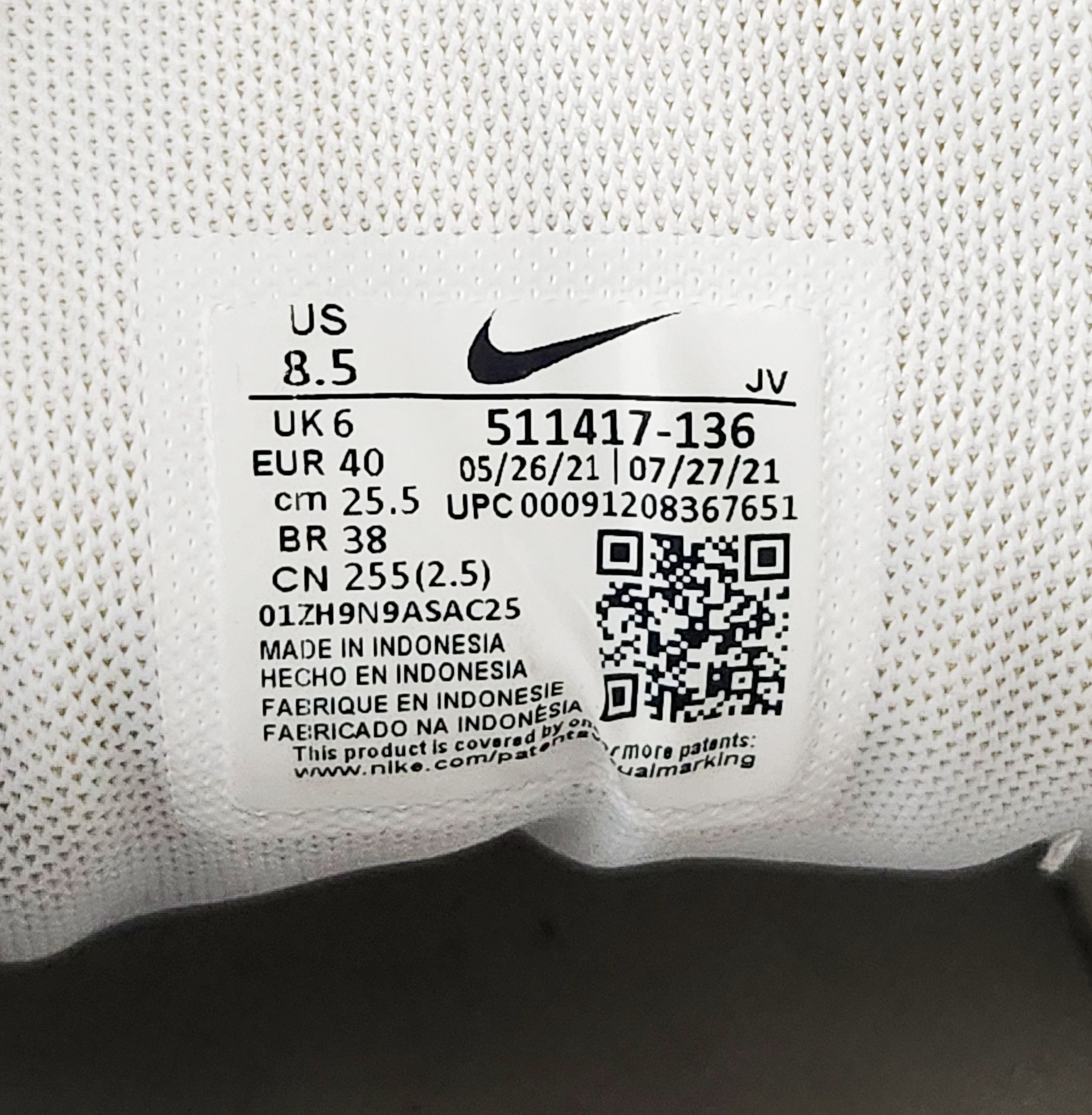 Nike Nike Air Max Correlate Mango Women's Sneaker Shoes White 8.5 Size US 8.5 / IT 38.5 - 12 Thumbnail