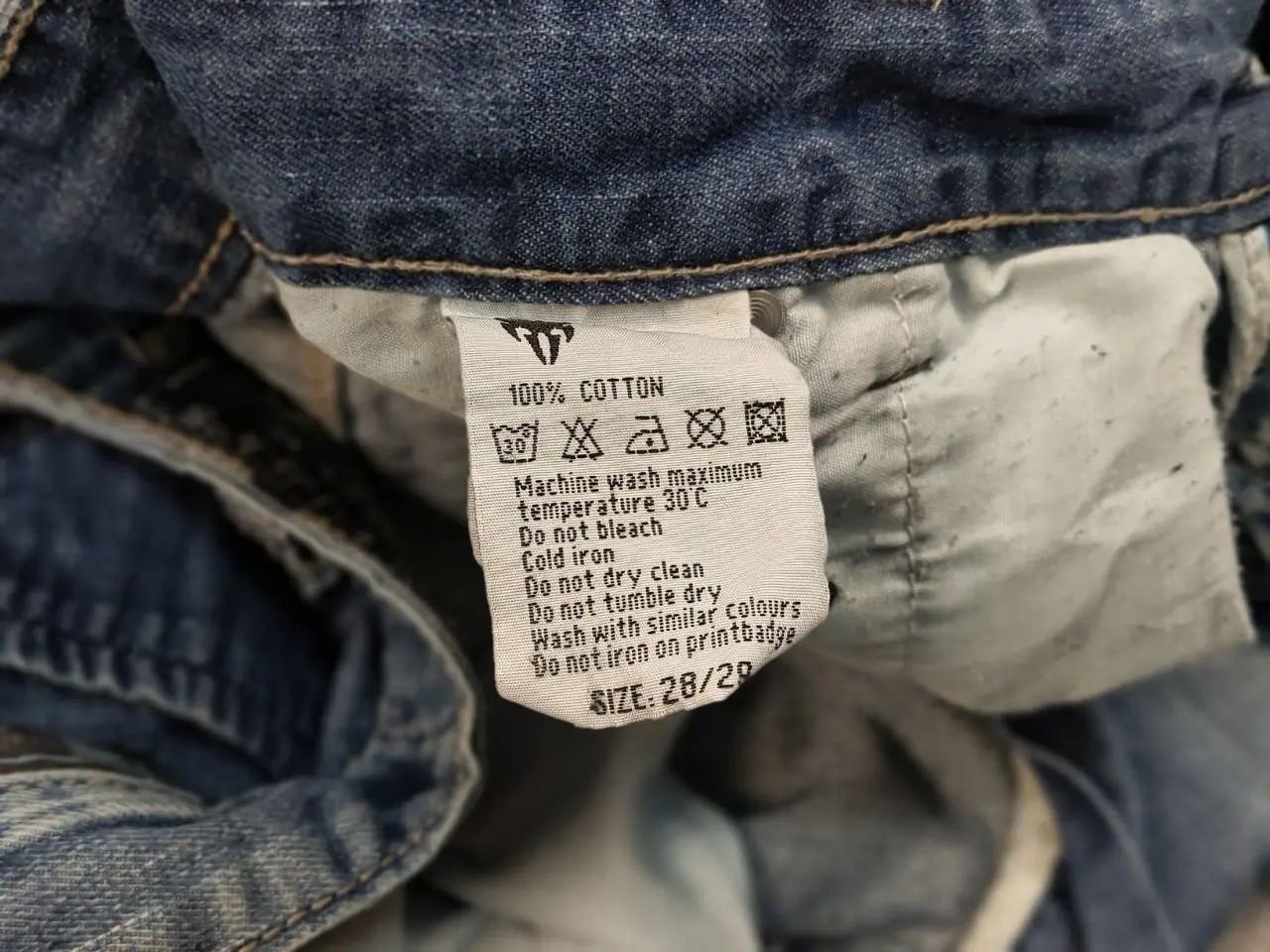 Hysteric Glamour Vintage Junya Watanabe Rick Owens Y2K Style Distressed Jeans Size US 30 / EU 46 - 18 Thumbnail