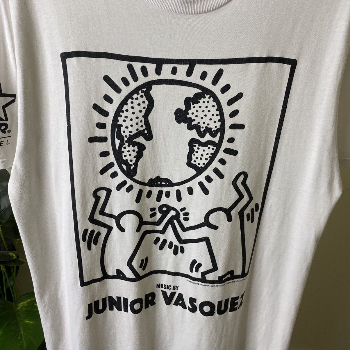 Starter 60th Anniversary Of Keith Haring Ft Junior Vasquez T Shirt Size US L / EU 52-54 / 3 - 2 Thumbnail