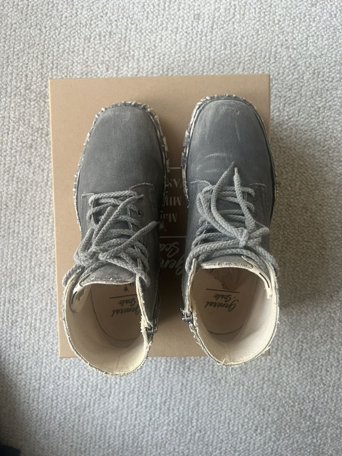 Maison MIHARA YASUHIRO Mihara Vintage combat boots Size US 6.5 / EU 39-40 - 2 Thumbnail