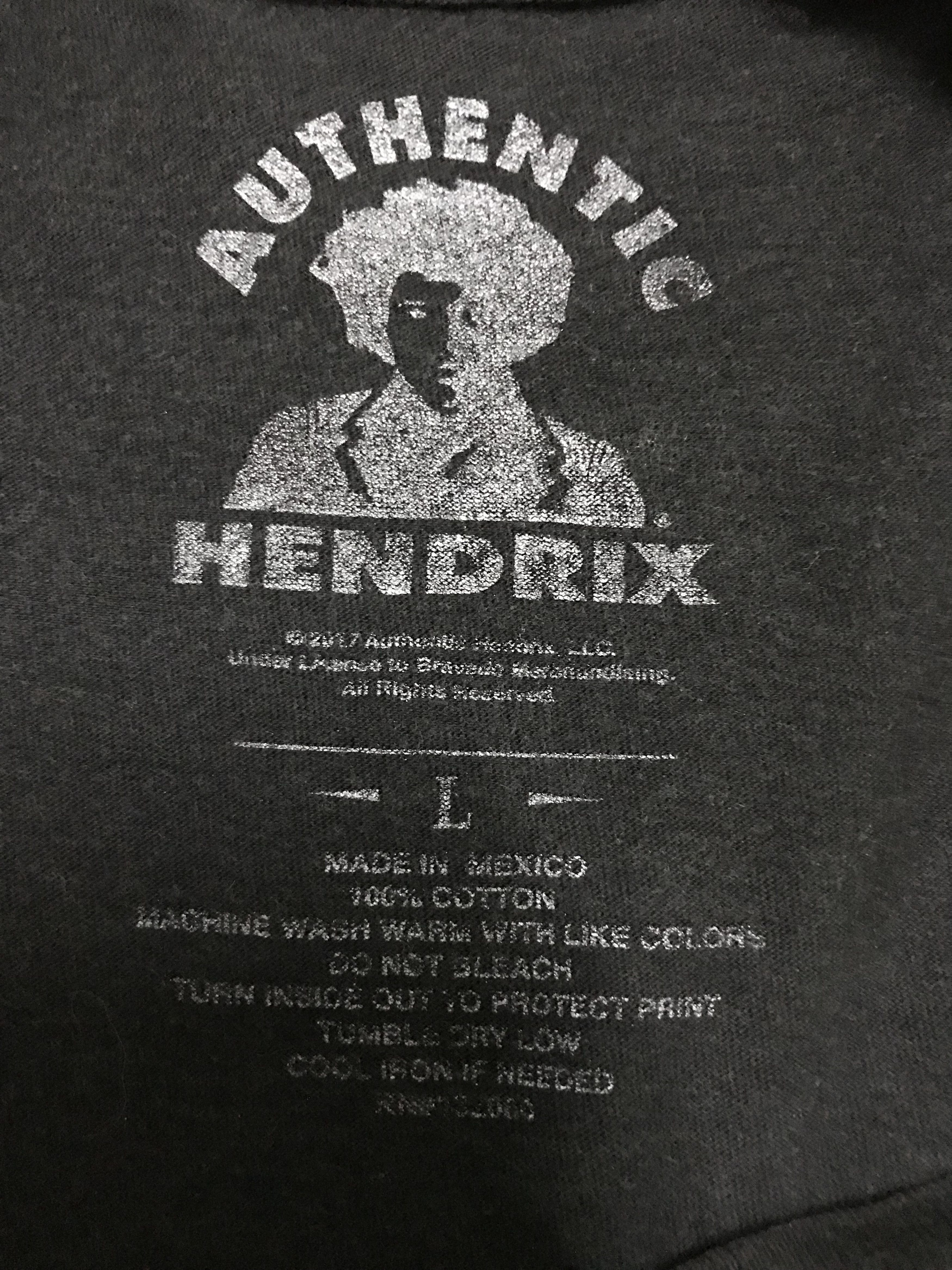 Band Tees Jimmy Hendrix Sleeveless Shirt Size US L / EU 52-54 / 3 - 8 Thumbnail