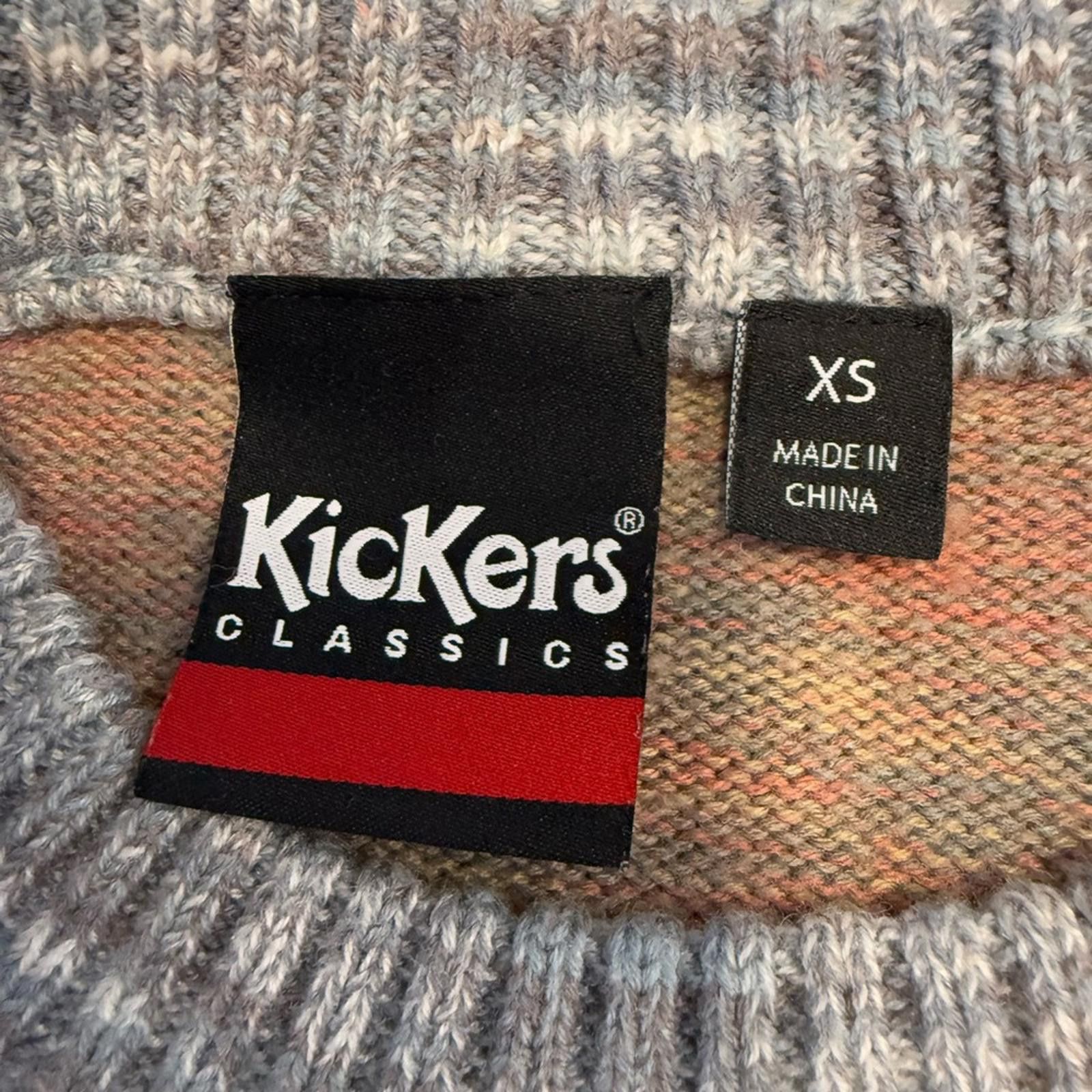 Kickers Kickers wool blend multicolored embroidered boho sweater XS Size XS / US 0-2 / IT 36-38 - 6 Thumbnail