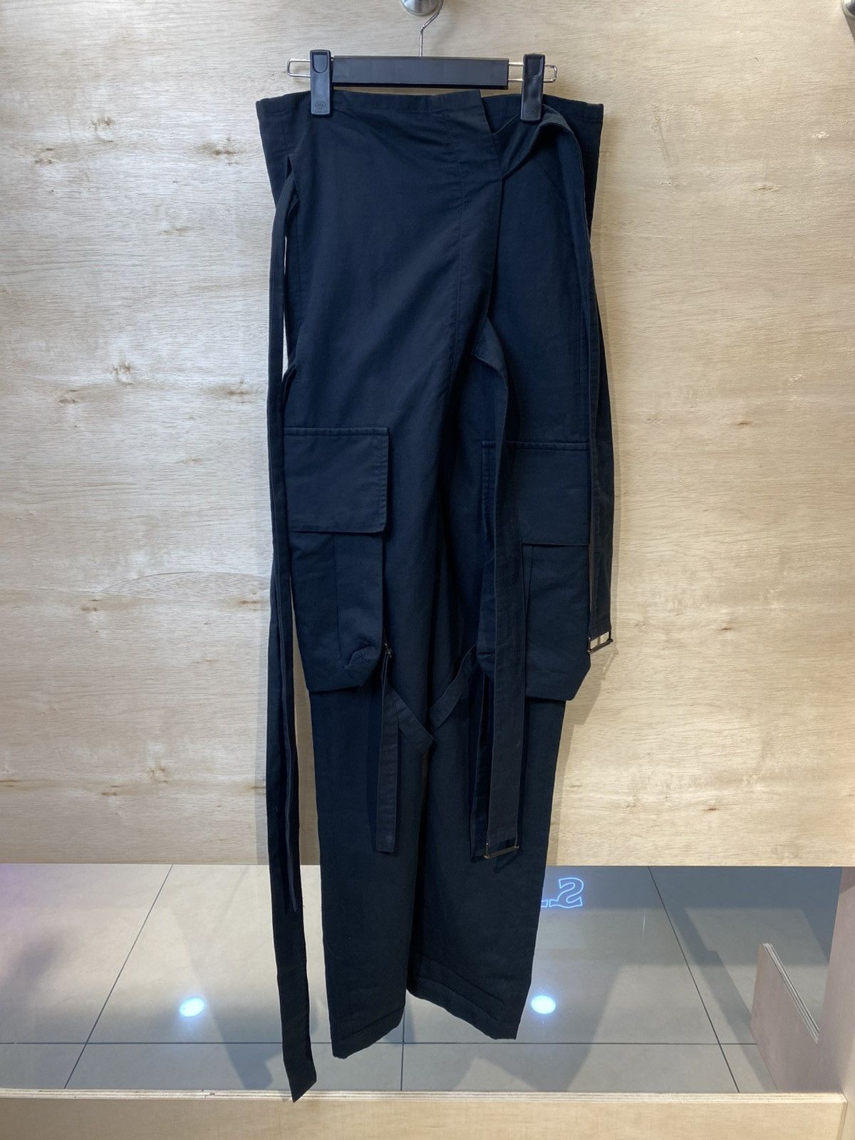 Ann Demeulemeester Ann Demeulemeester Bondage Strap Cargo Pants Size US 36 / EU 52 - 2 Thumbnail