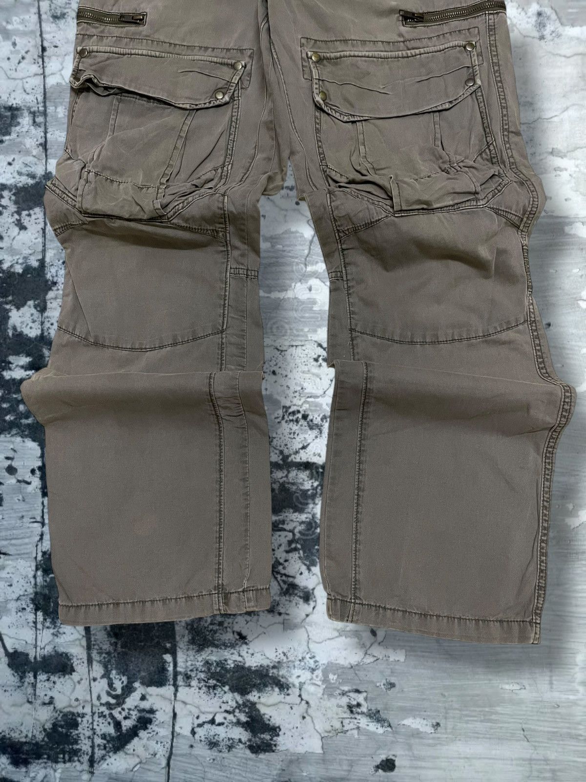 Avirex Vintage Designer Avirex Flight Garment Cargo Tactical Pant Size US 33 - 3 Thumbnail